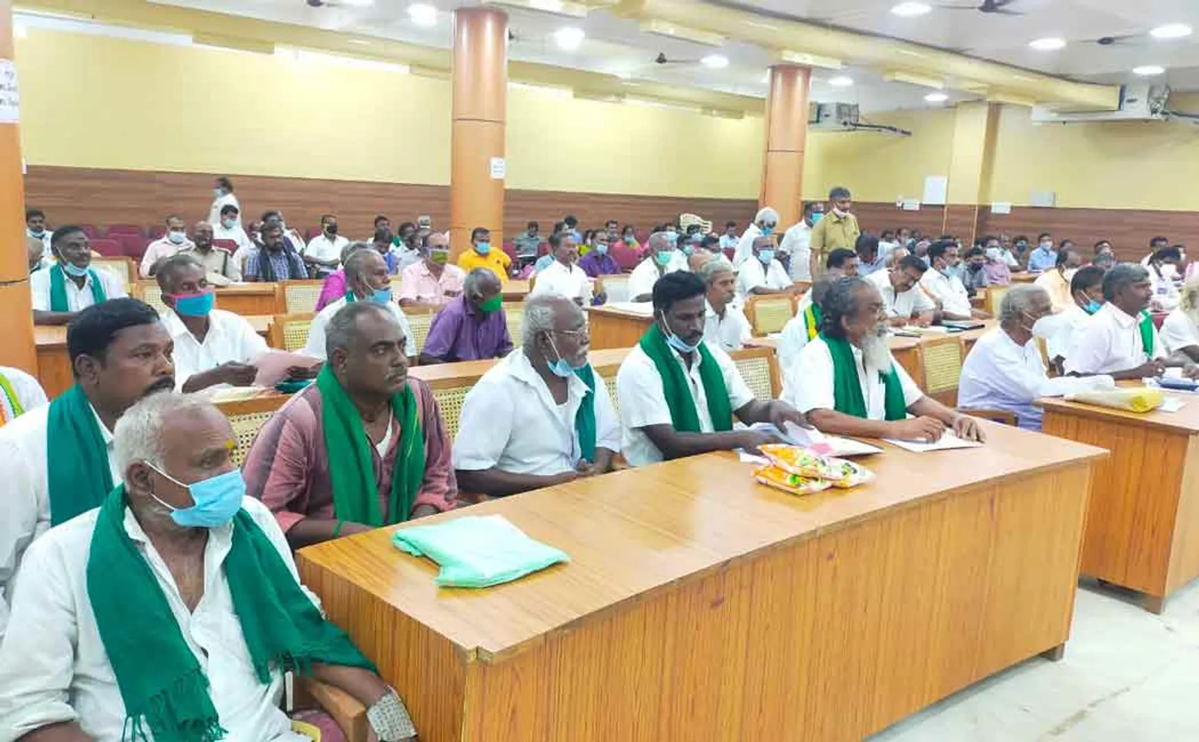 South Indian Rivers Link Farmers' Association files petition with Collector