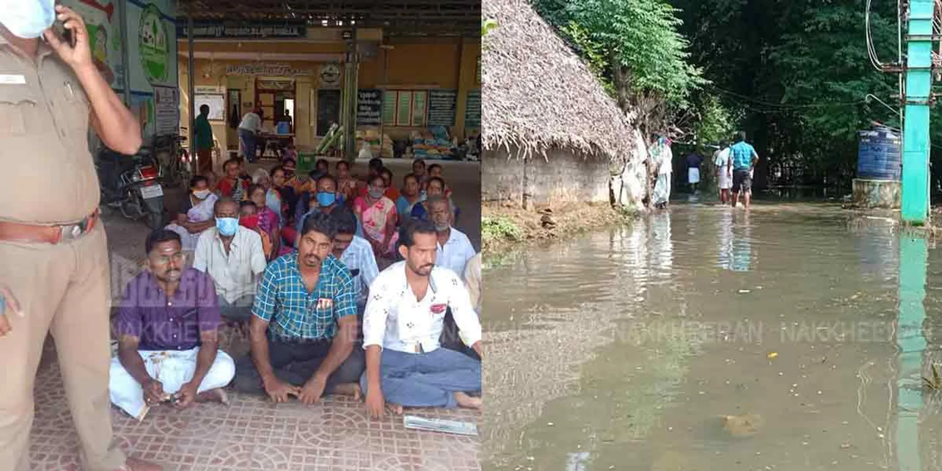  Floodwaters engulf the streets ... Municipality office besieged!