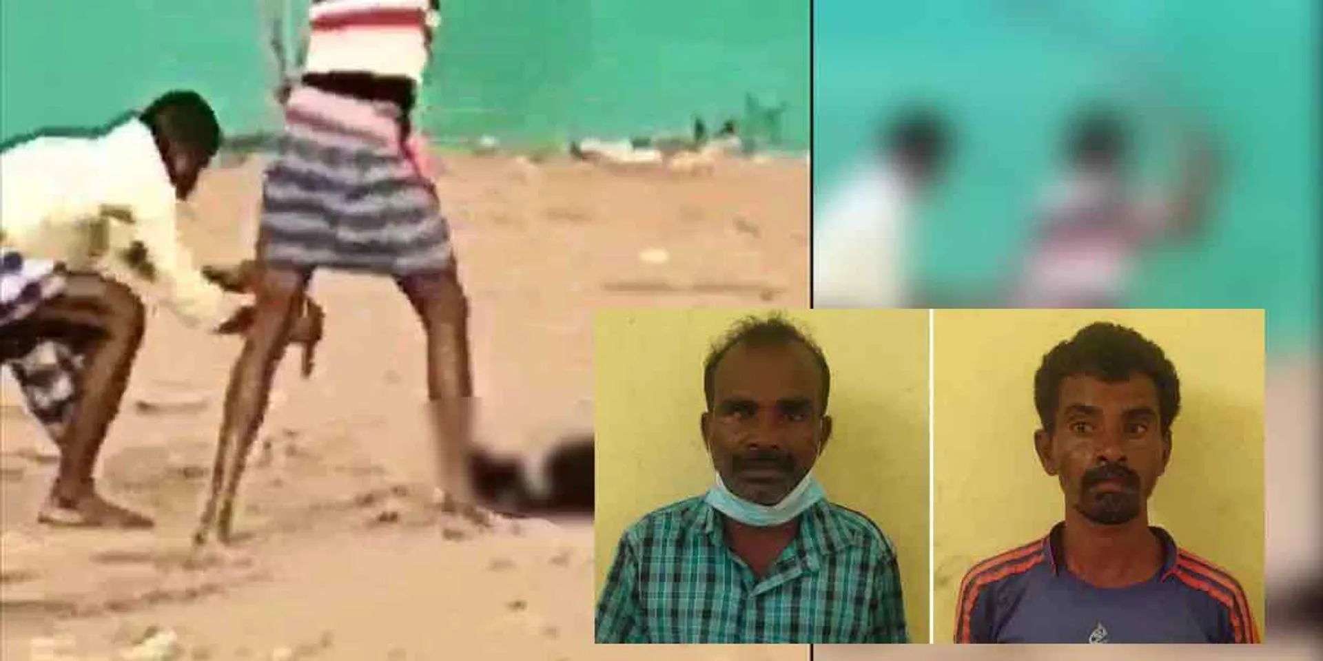  humanity gone ... the savages who beat the dog 