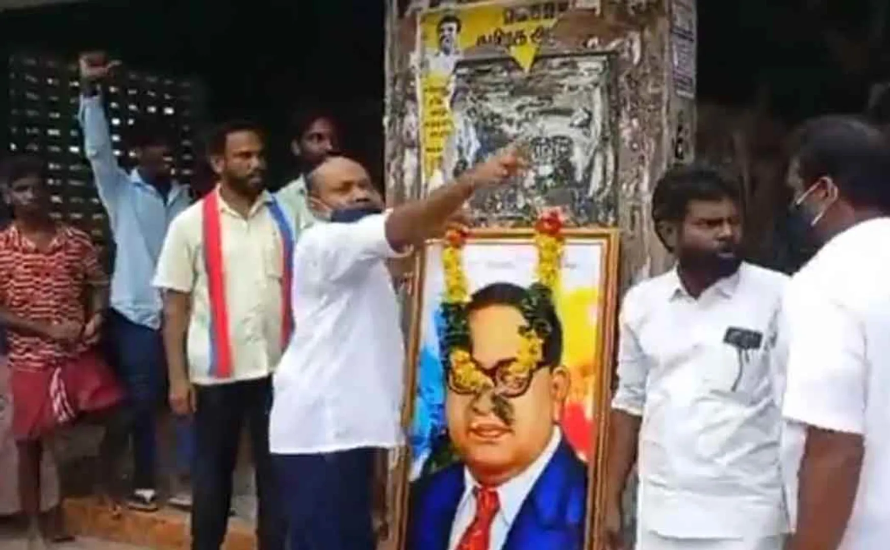 Ambedkar memorial day problem in mayladudhurai 