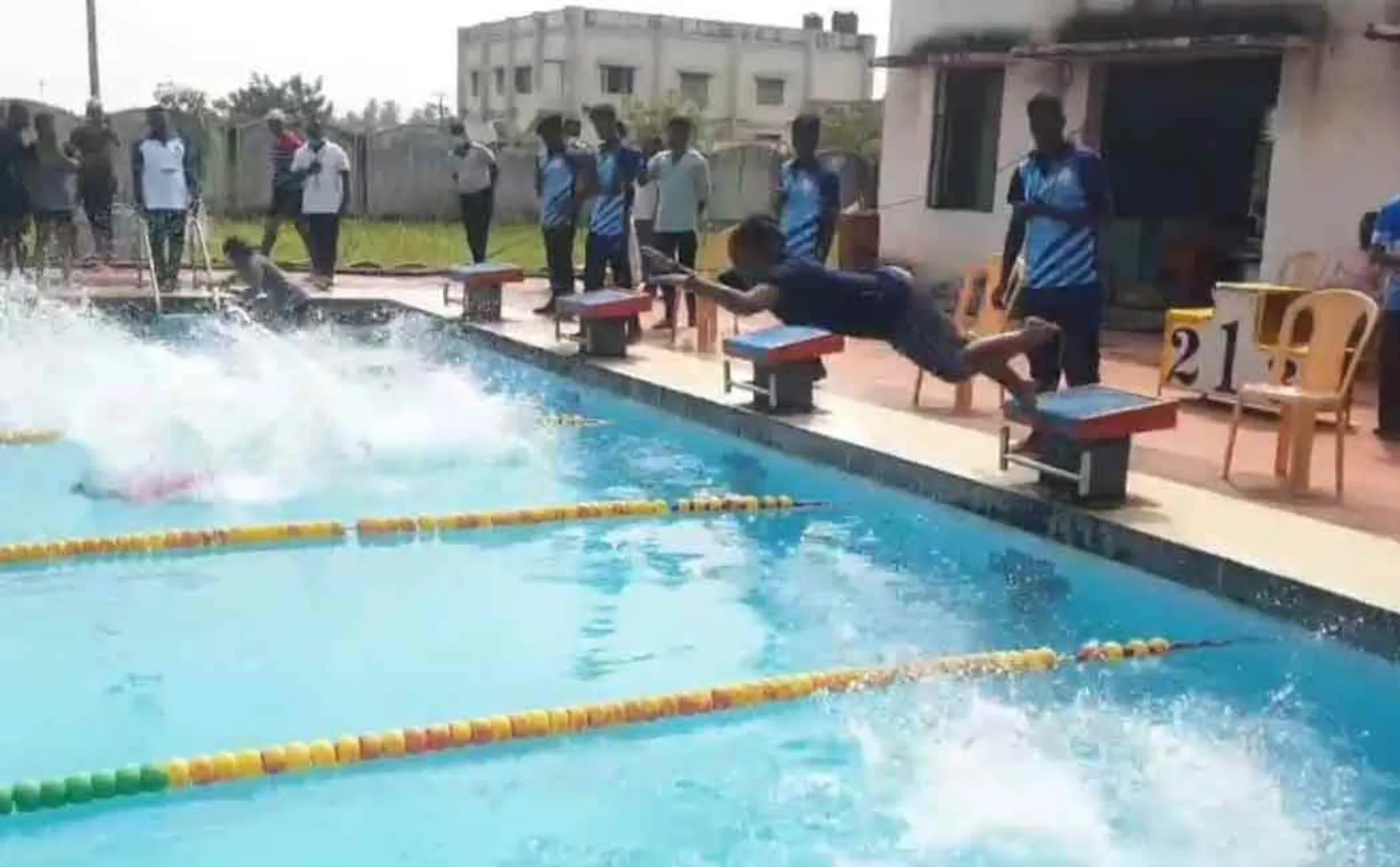Regional level swimming competition held in 19 categories