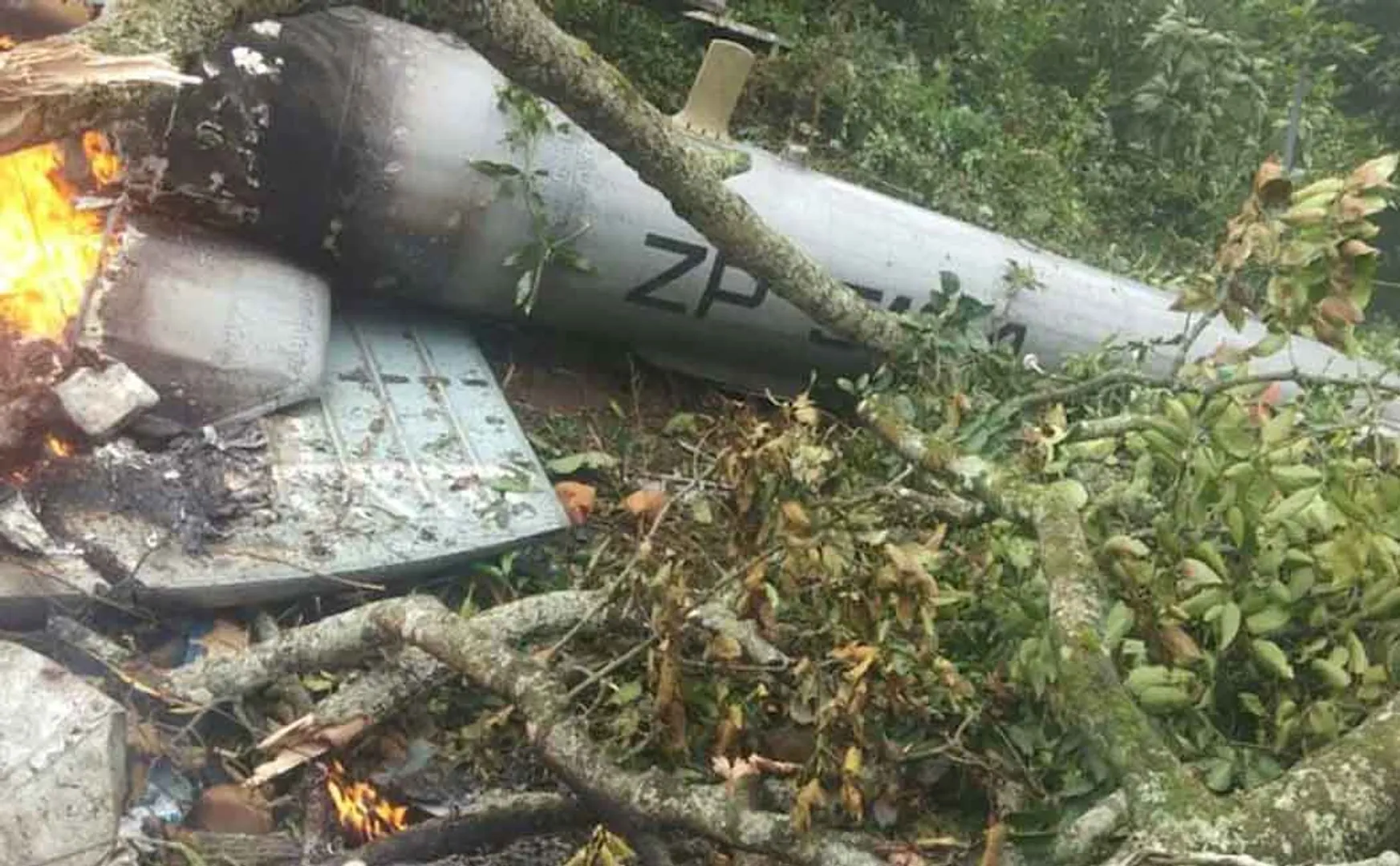 Complete information about the helicopter that crashed!