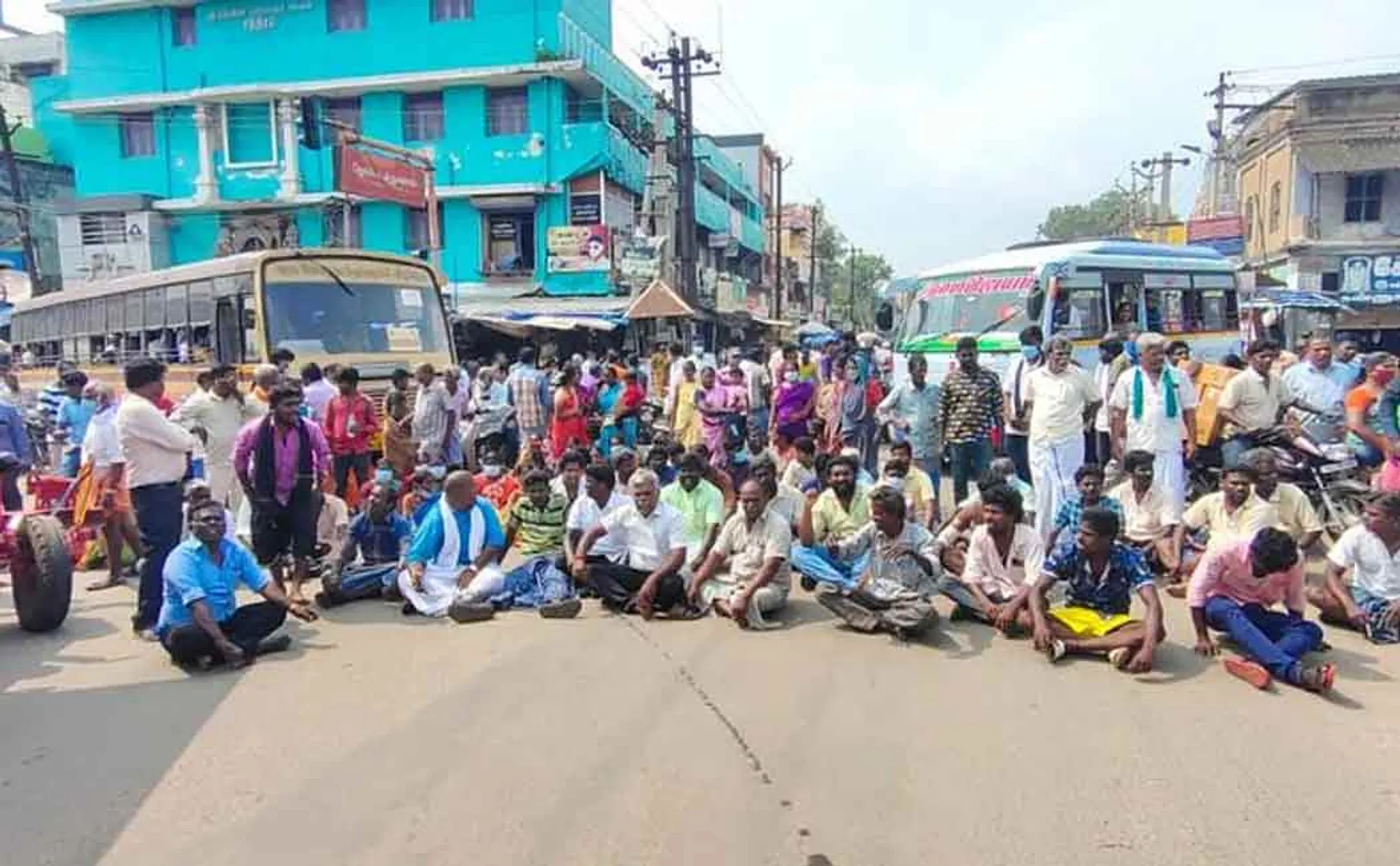 Boy child passes away in bike accident Struggle to remove government liquor store!