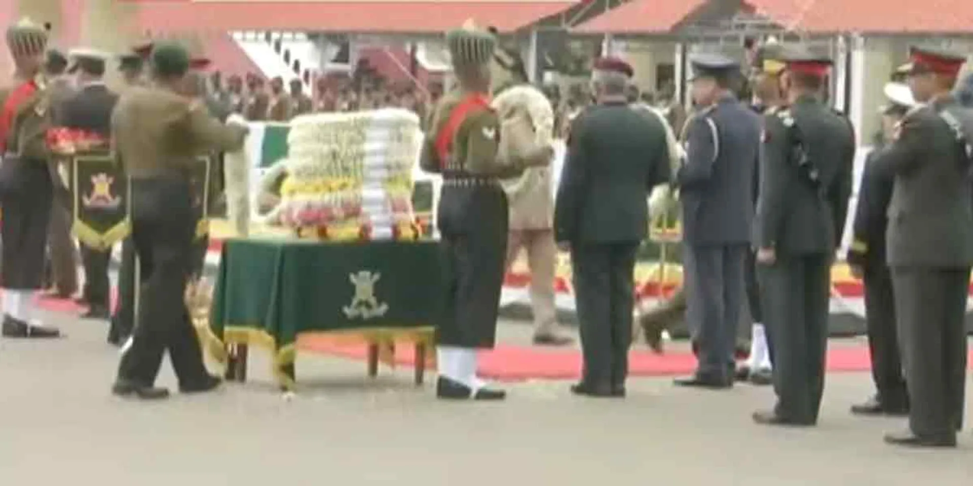 Tribute to Bipin Rawat on behalf of the Government of Tamil Nadu.. Ministers Participate!