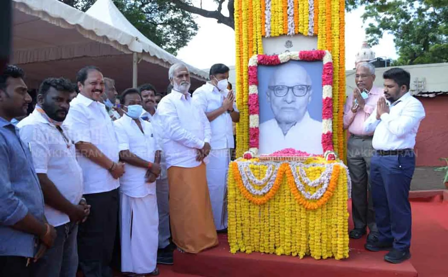 Rajaji's birthday; Ministers honored on behalf of the Government of Tamil Nadu!