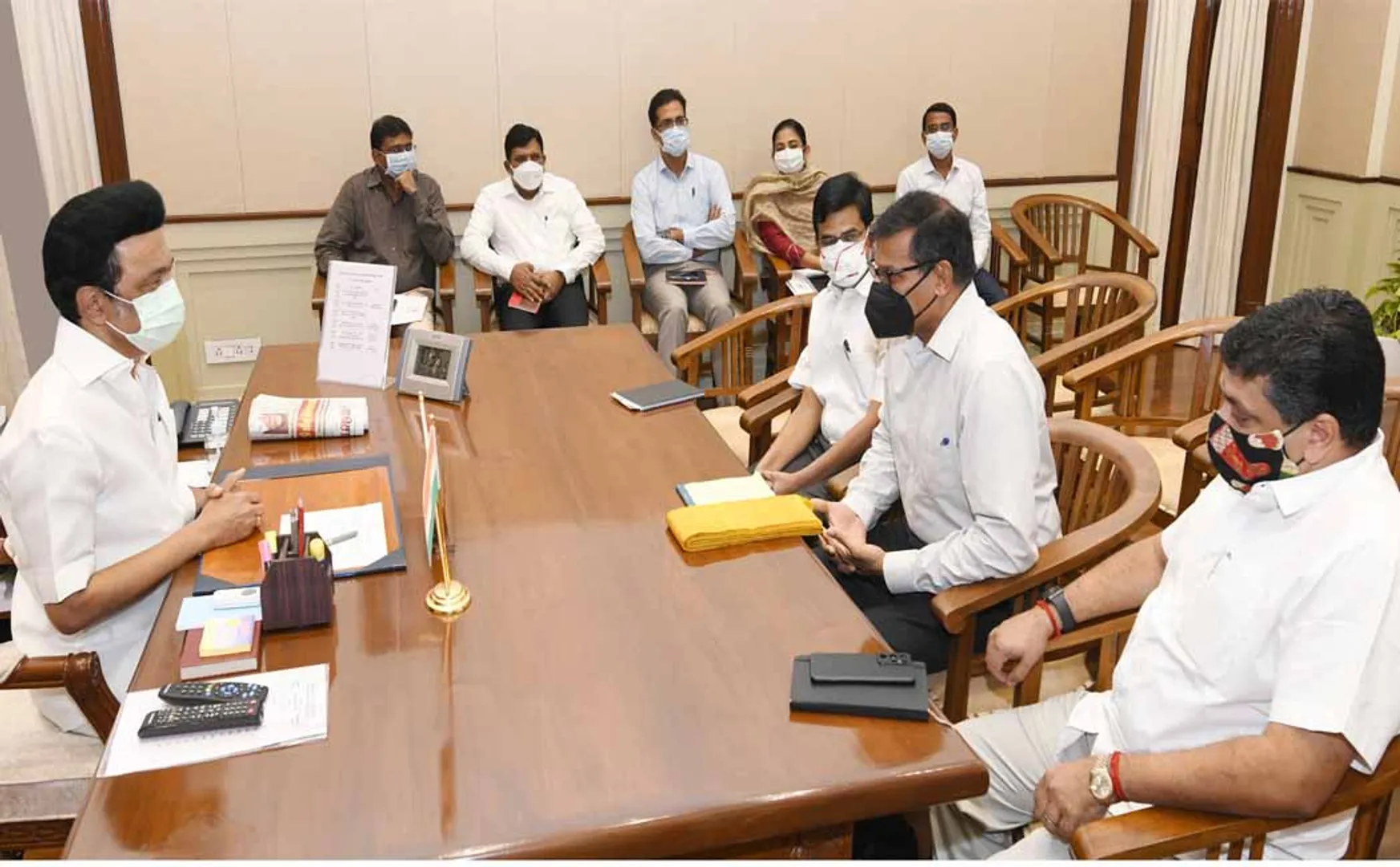 Former Reserve Bank Governor meets Chief Minister MK Stalin!