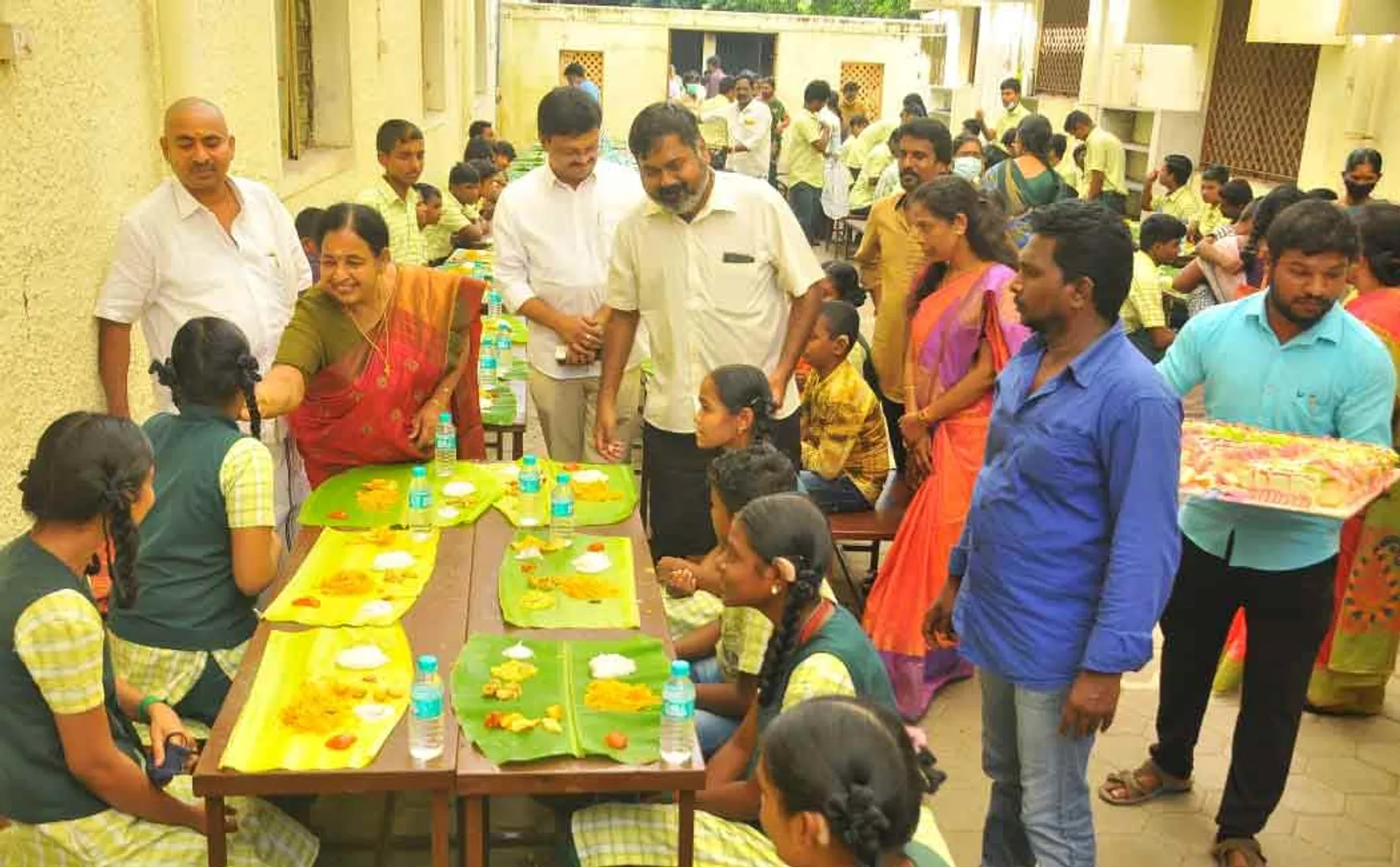 Dinakaran's birthday! M.G.R. Celebration on the home campus!