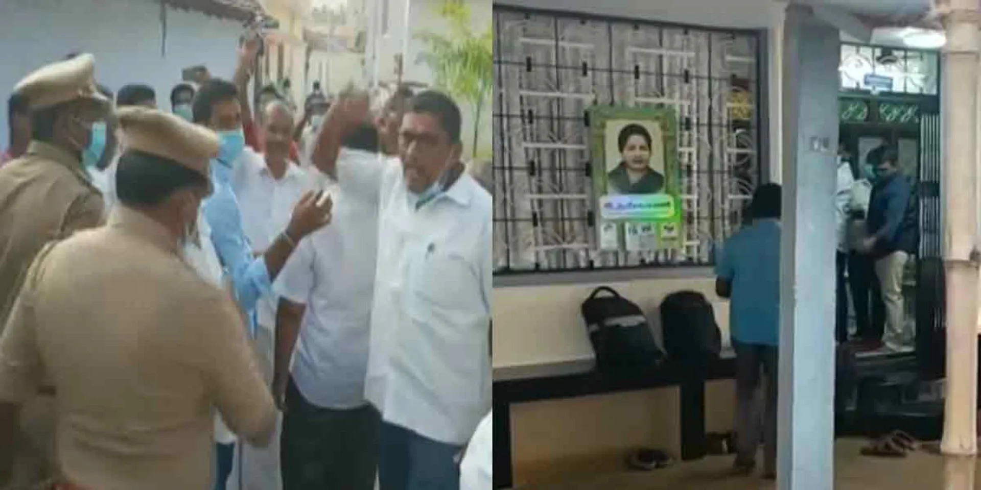 Investing in cryptocurrency .... where is the thangamani.. supporters gathered in front of the house!