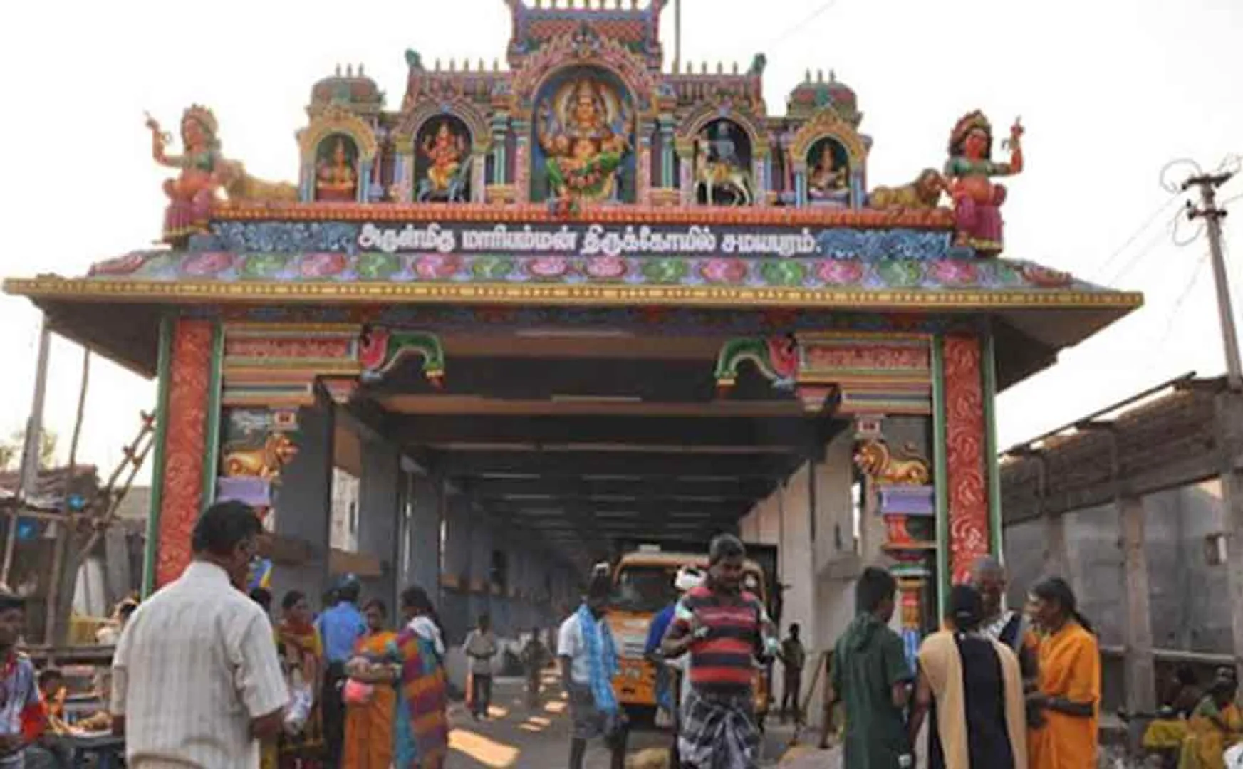 Samayapuram temple gold chariot to be used from evening