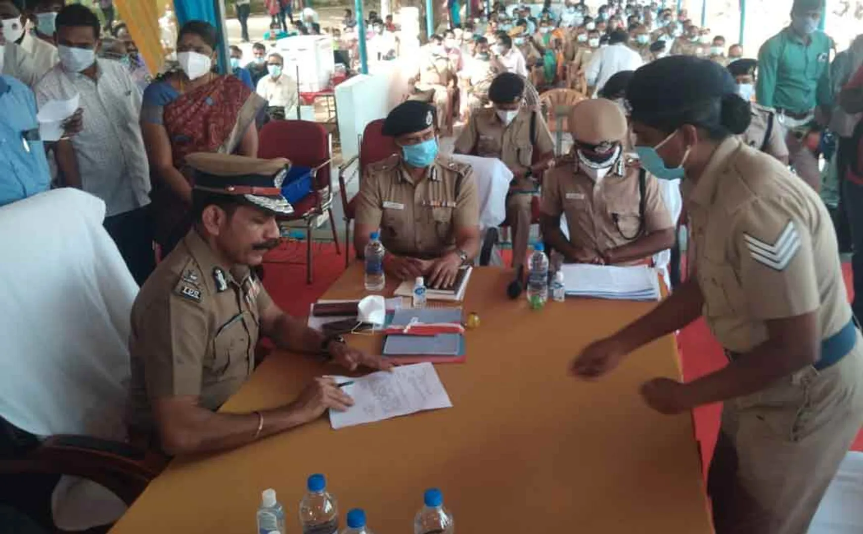 DGP Silenthrababu who received petitions directly from the police 