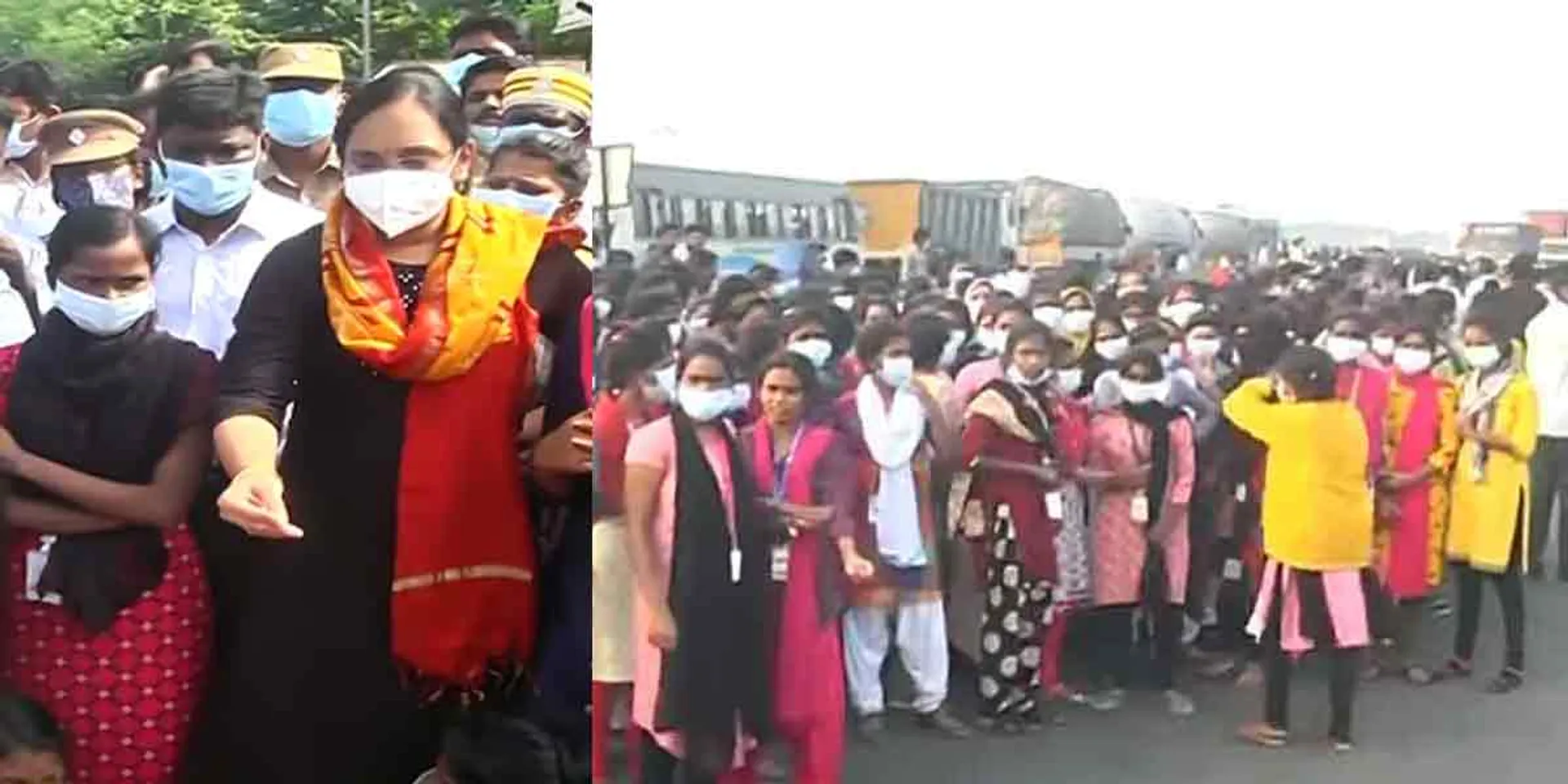 Do you know how much it has disturbed the public? you saw News ? -Collector talks with female workers!