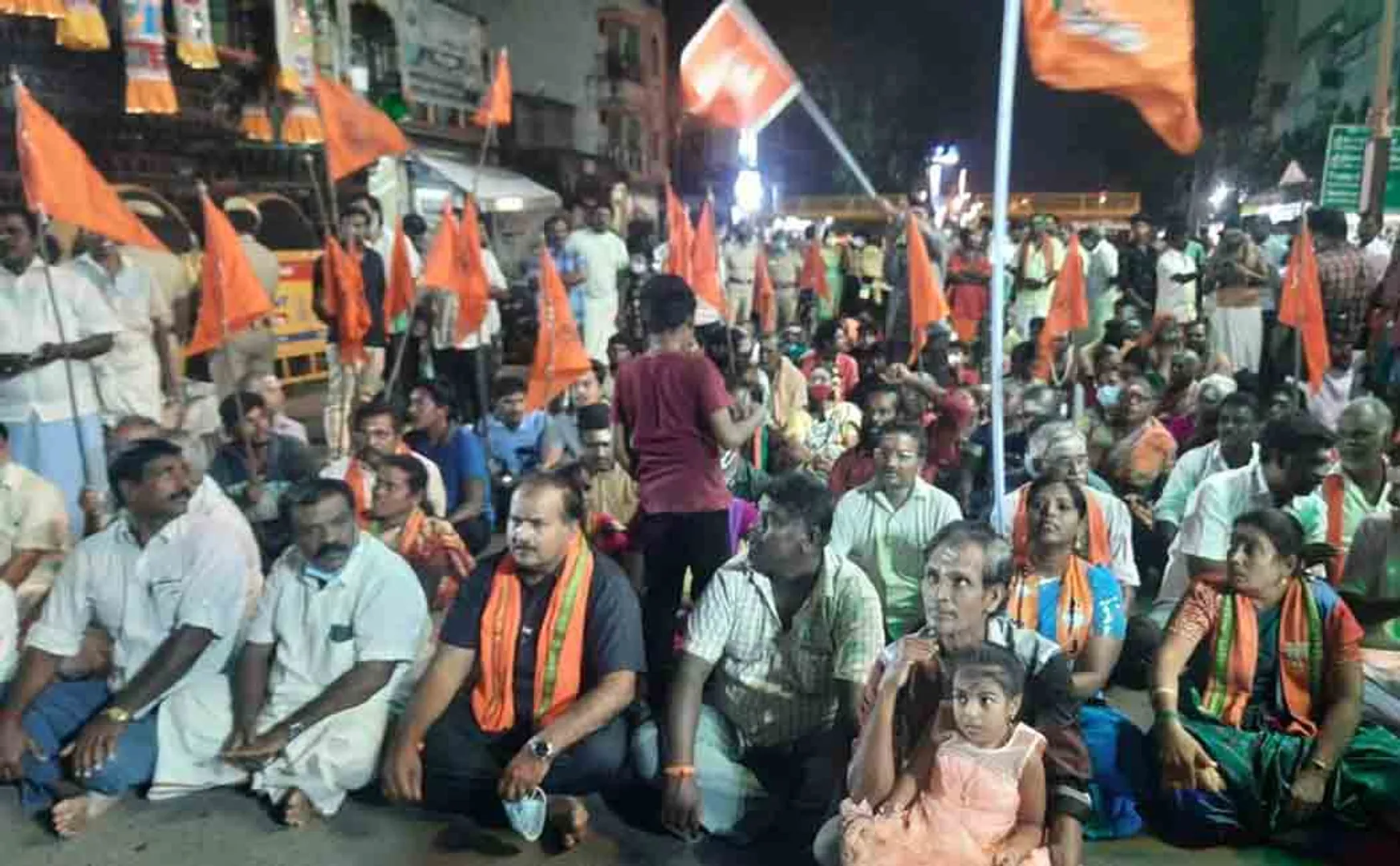 chidambaram temple festival bjp party leaders 