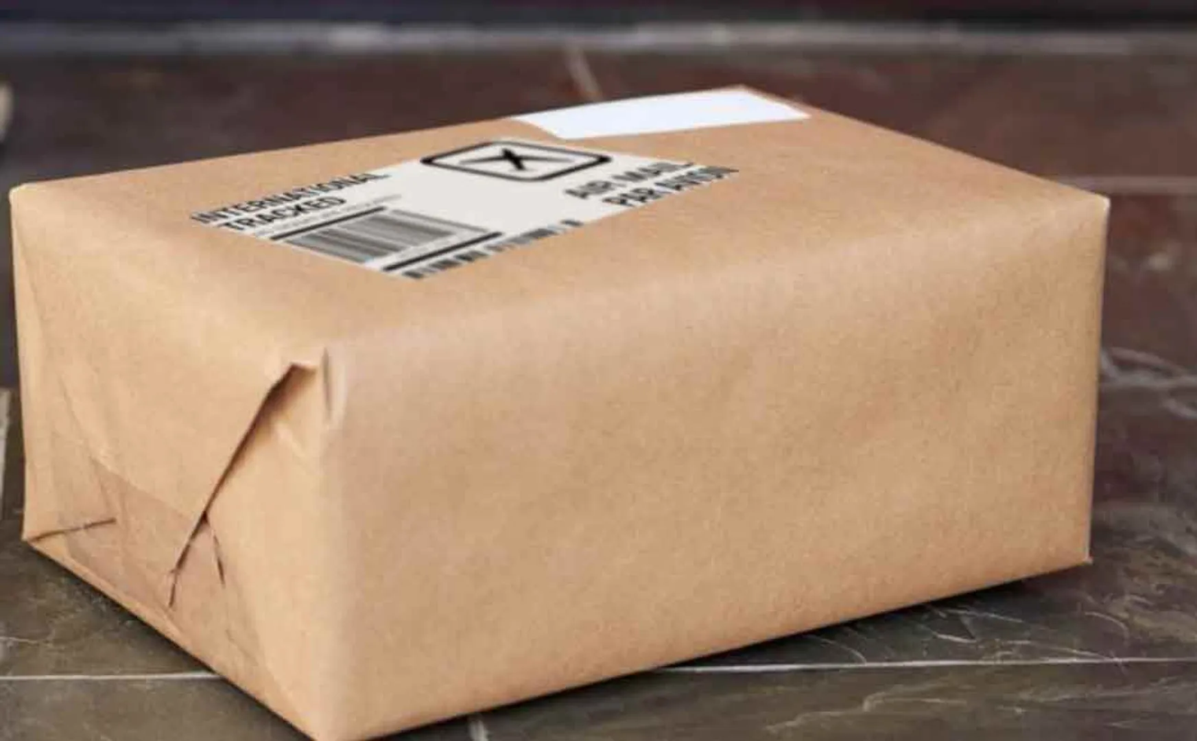 The police were shocked to see the parcel unpacked!