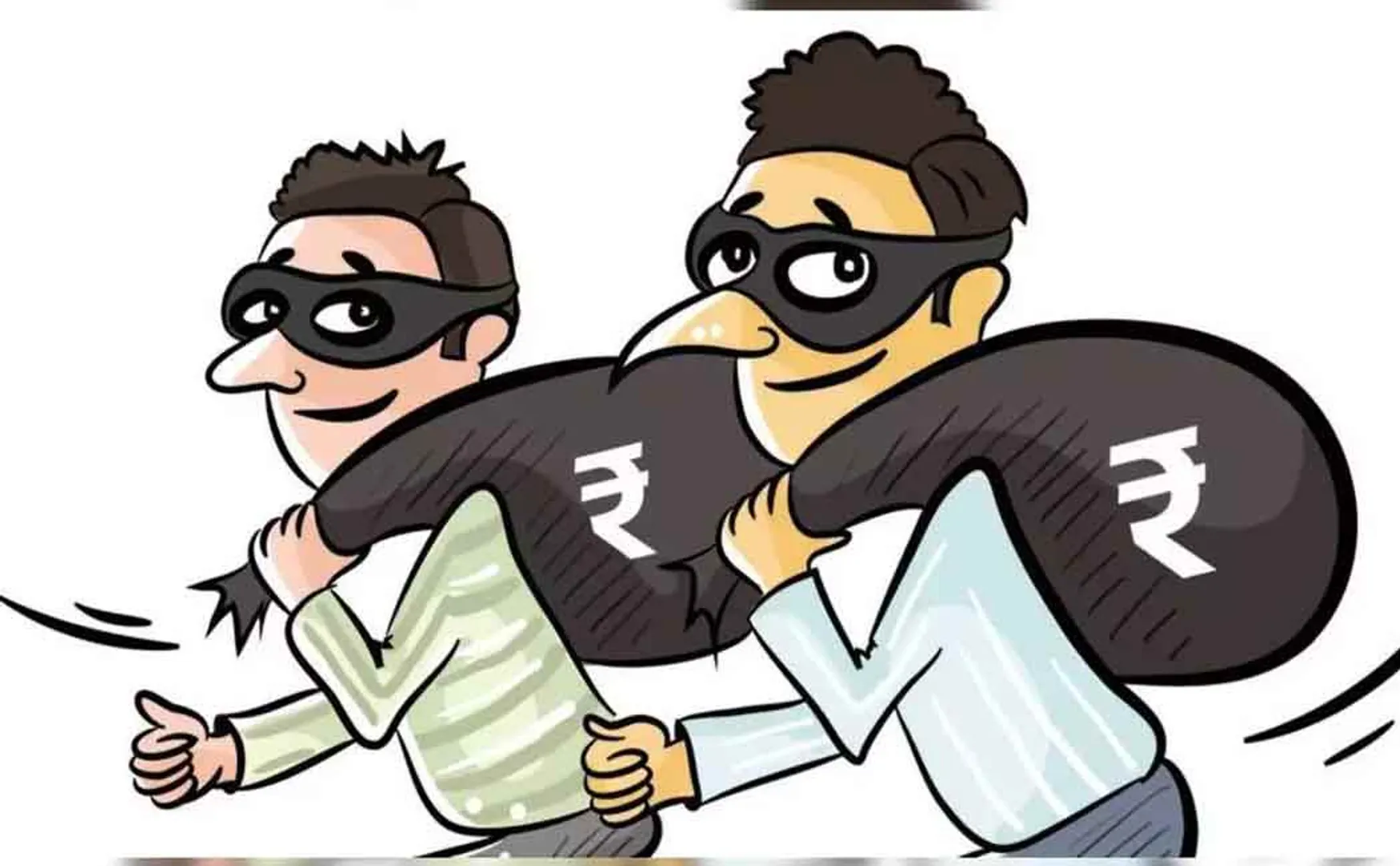 Five people involved in the robbery