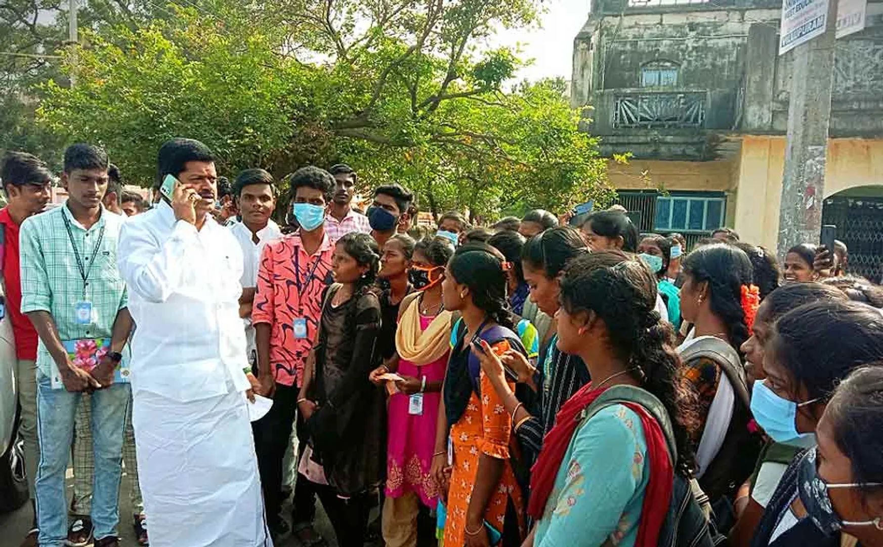 The waiting students mla who helped