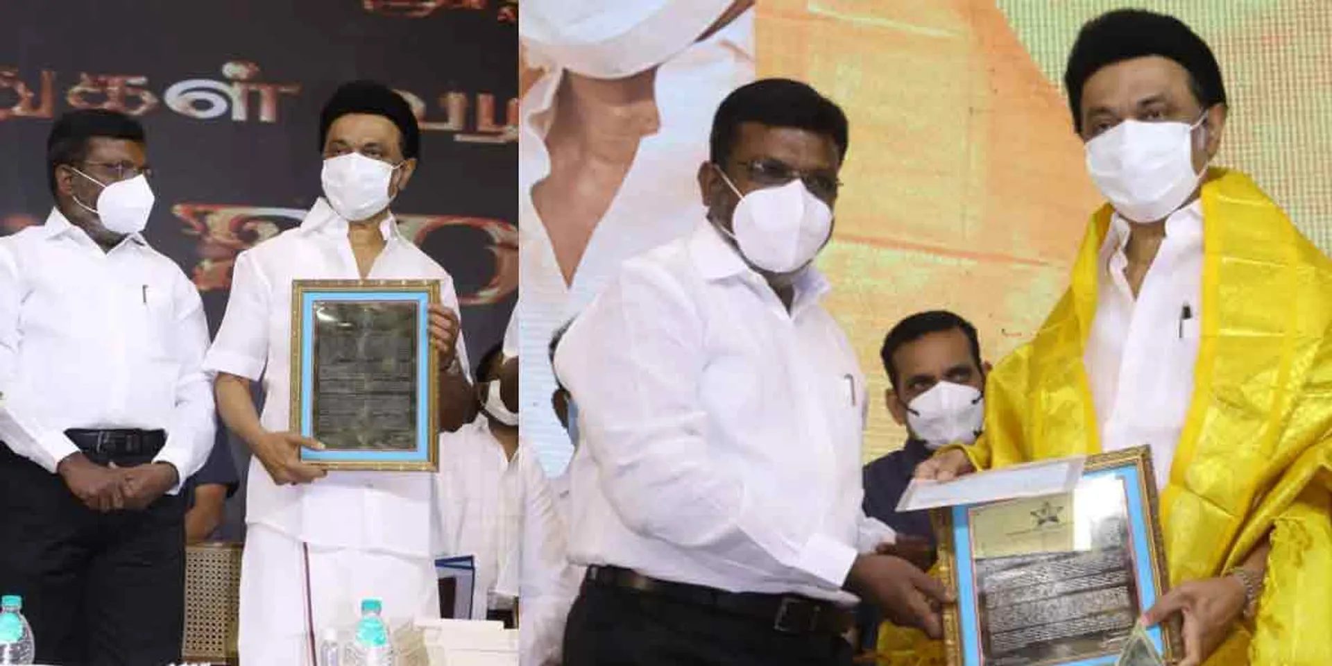  Vcks award ceremony ... 'Ambedkar sudar' award for the Chief Minister of Tamil Nadu!
