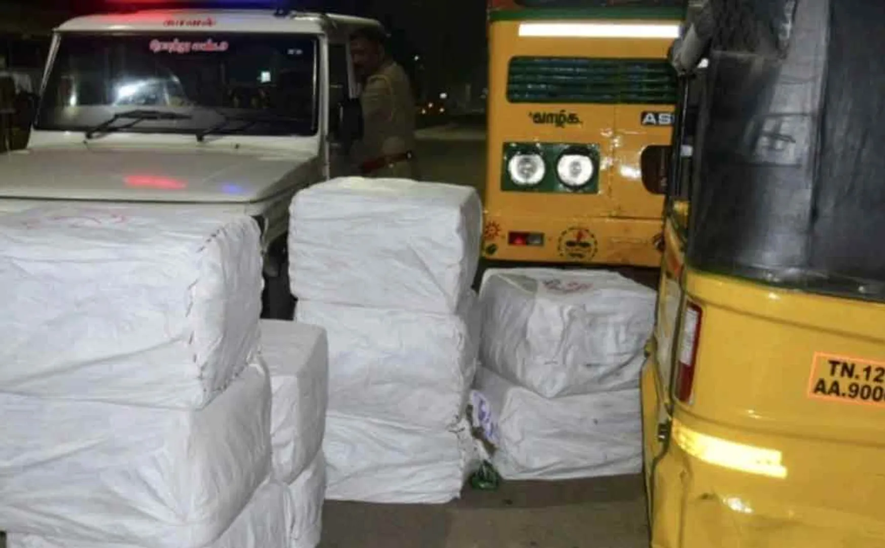 Drugs smuggled in the trucks of the famous parcel company!