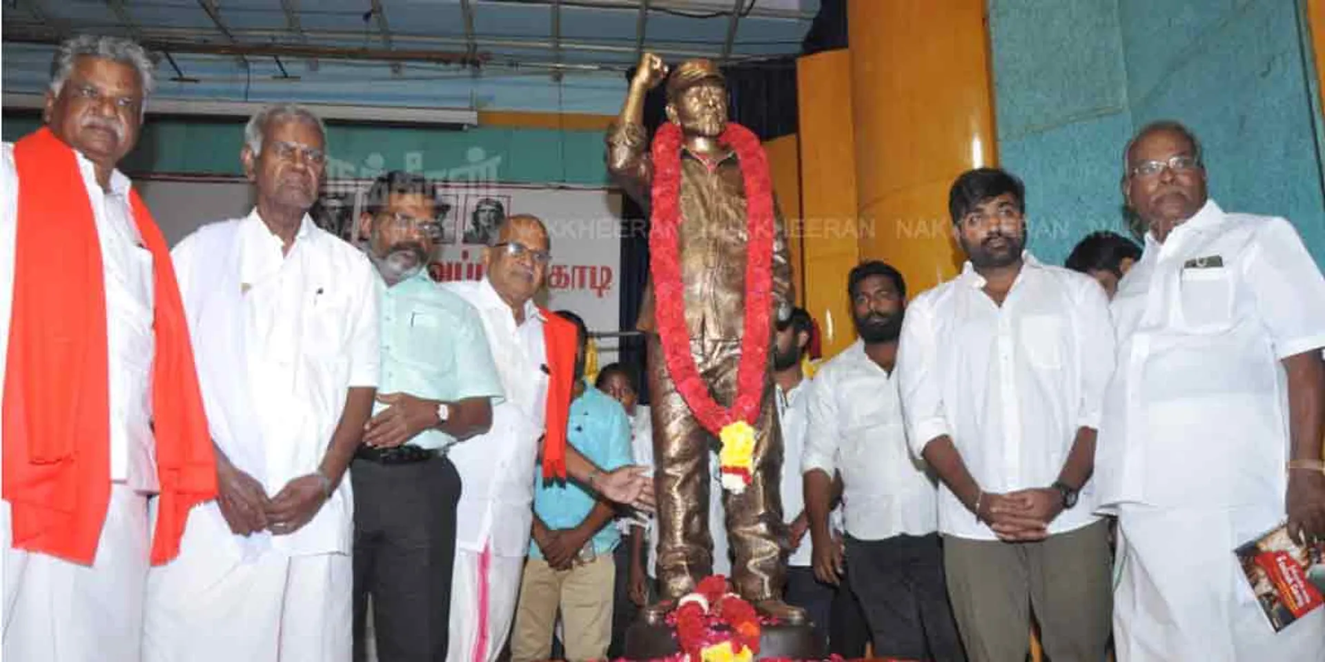 Unveiling of the full statue of Director S.P.Jananathan  (Pictures)