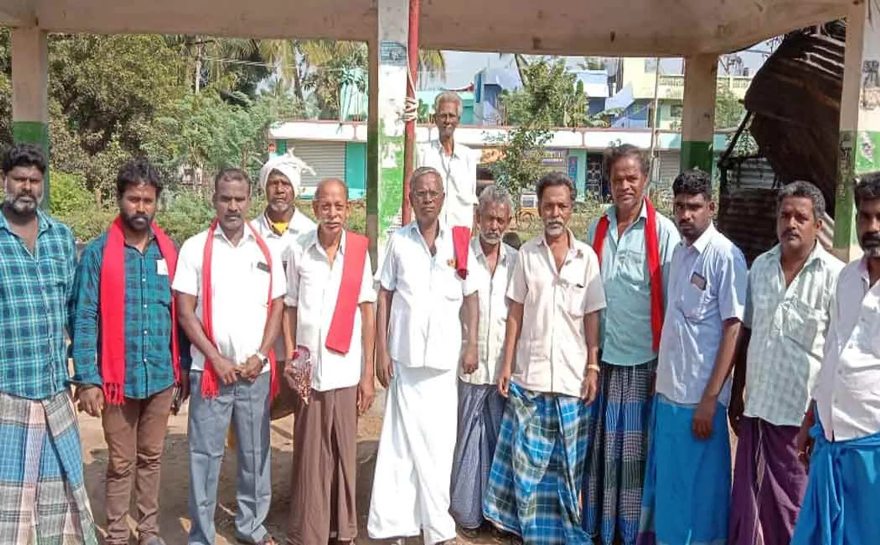 Communist Party Celebrates senior leader Nallakannu's Birthday