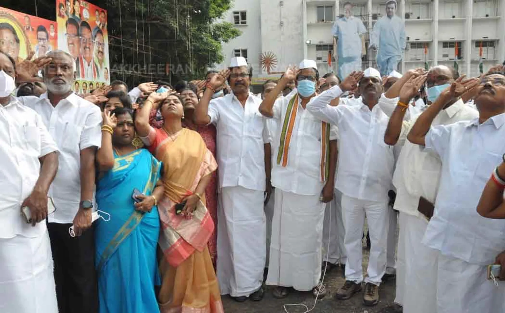 Opening day of the National Congress: KS Alagiri hoisted the flag