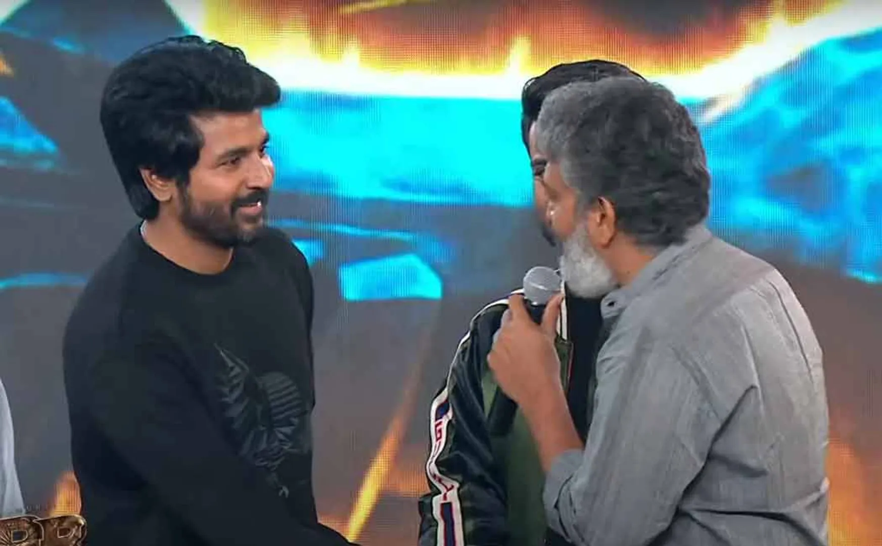 rrr movie director rajamouli speech about actor sivakarthikeyan