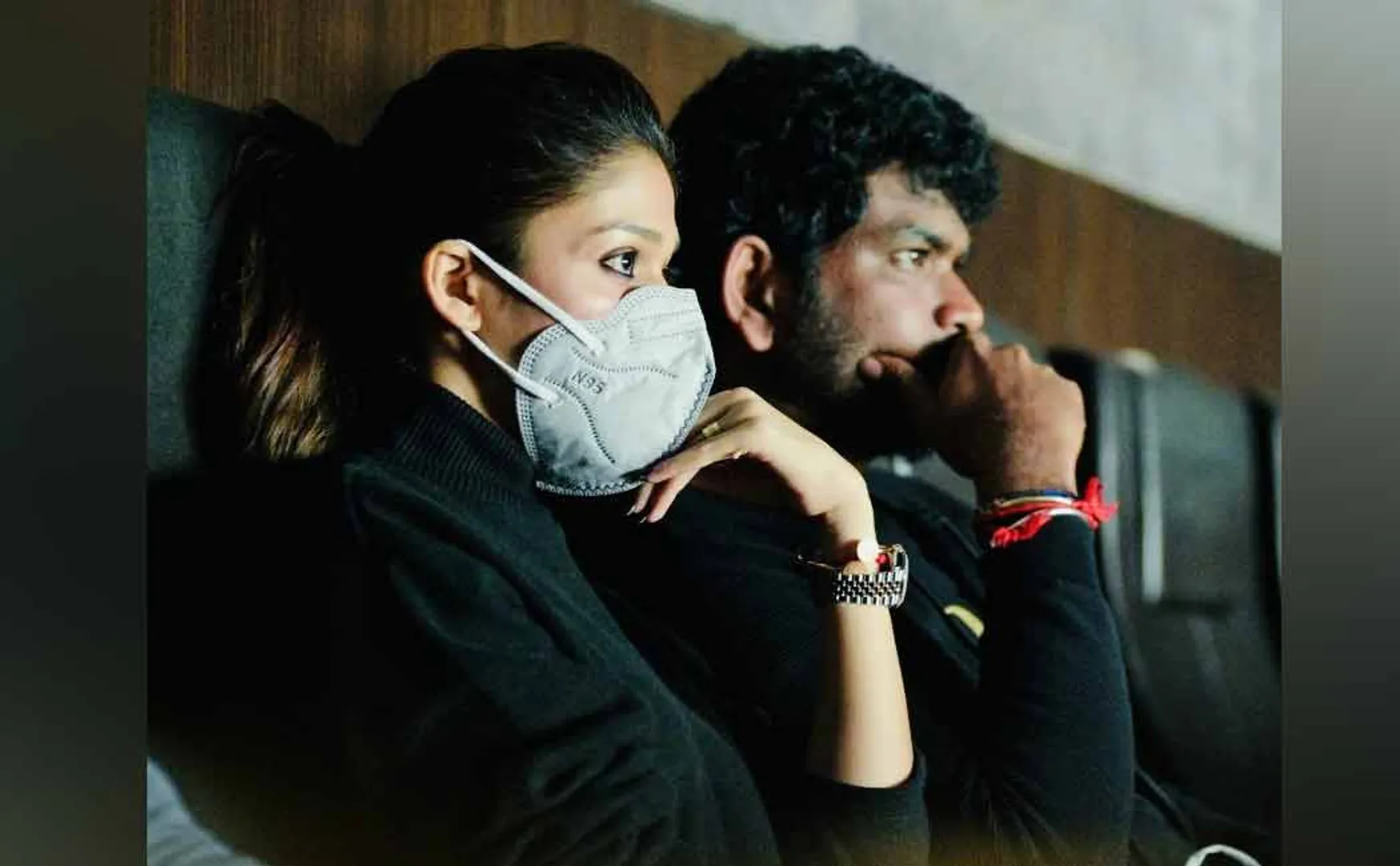 nayanthara vignesh shivan watched rockey movie theatre