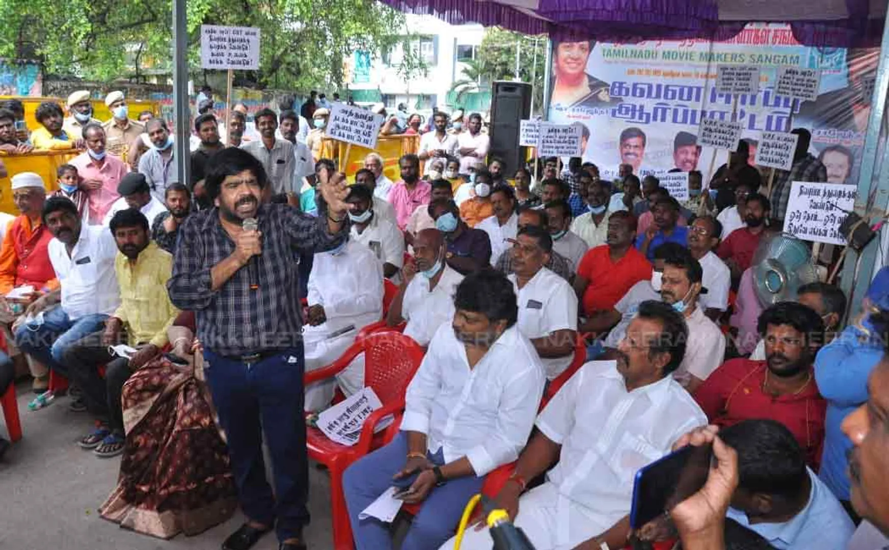 Filmmakers' Association involved in the demonstration
