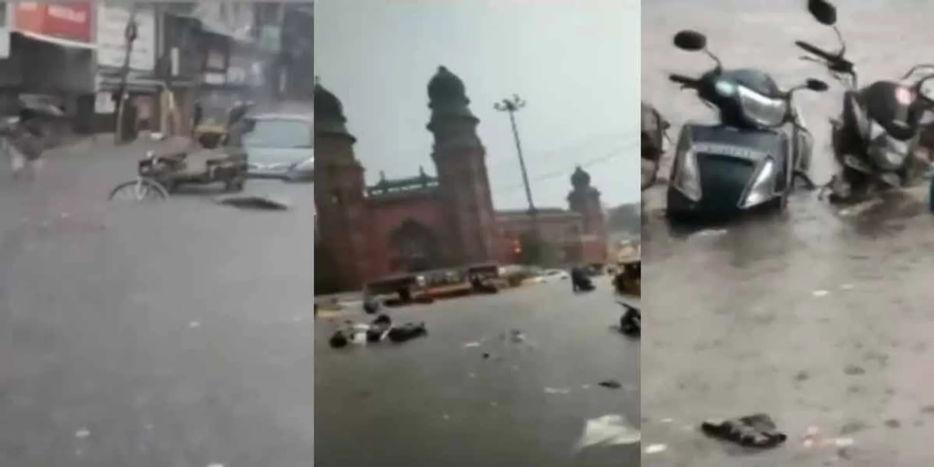 Four hours of rain in chennai 