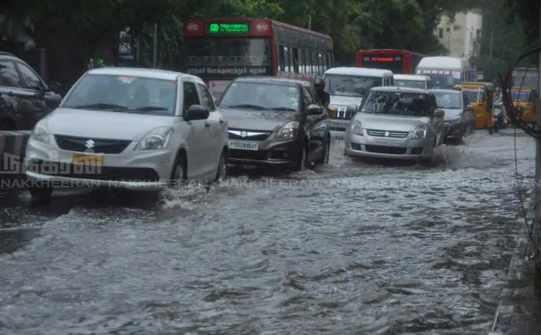 Sudden rain; Chennai in cold weather