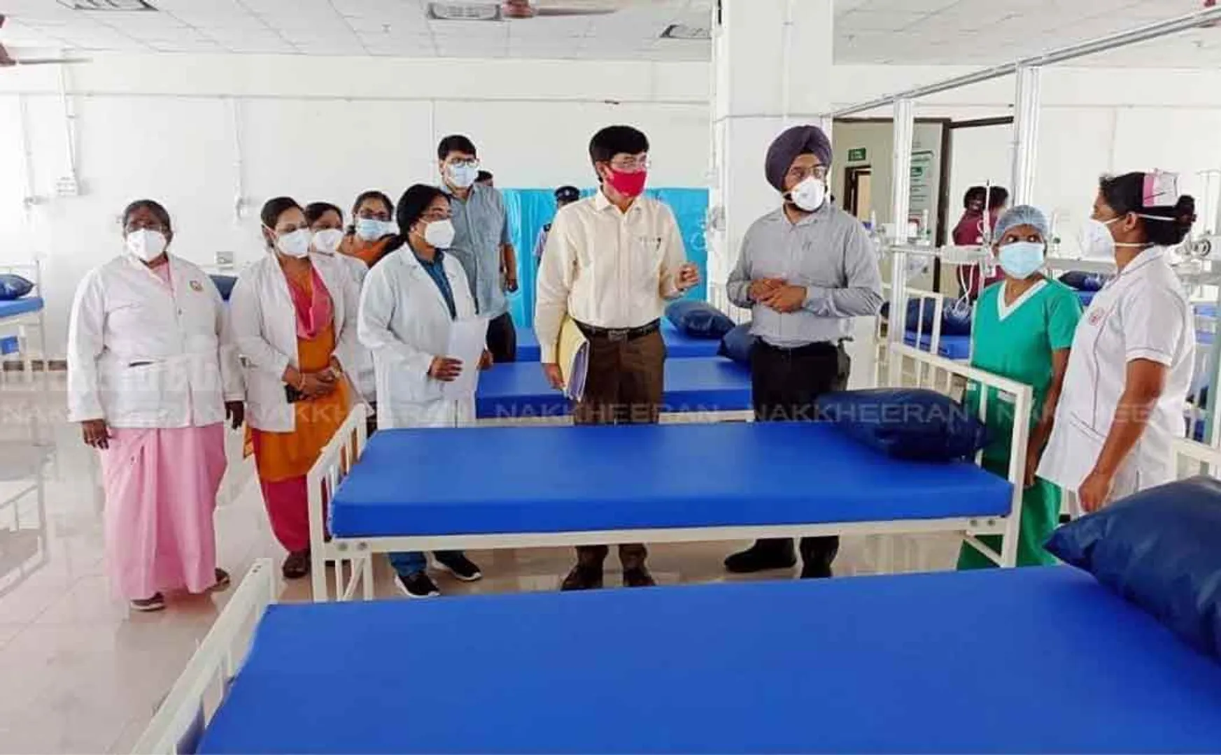 Commissioner who inspected the Omicron treatment center