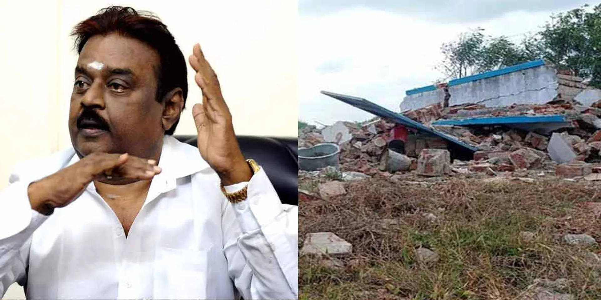 'Special team to prevent firecracker incidents'' - dmdk Vijayakand insists!