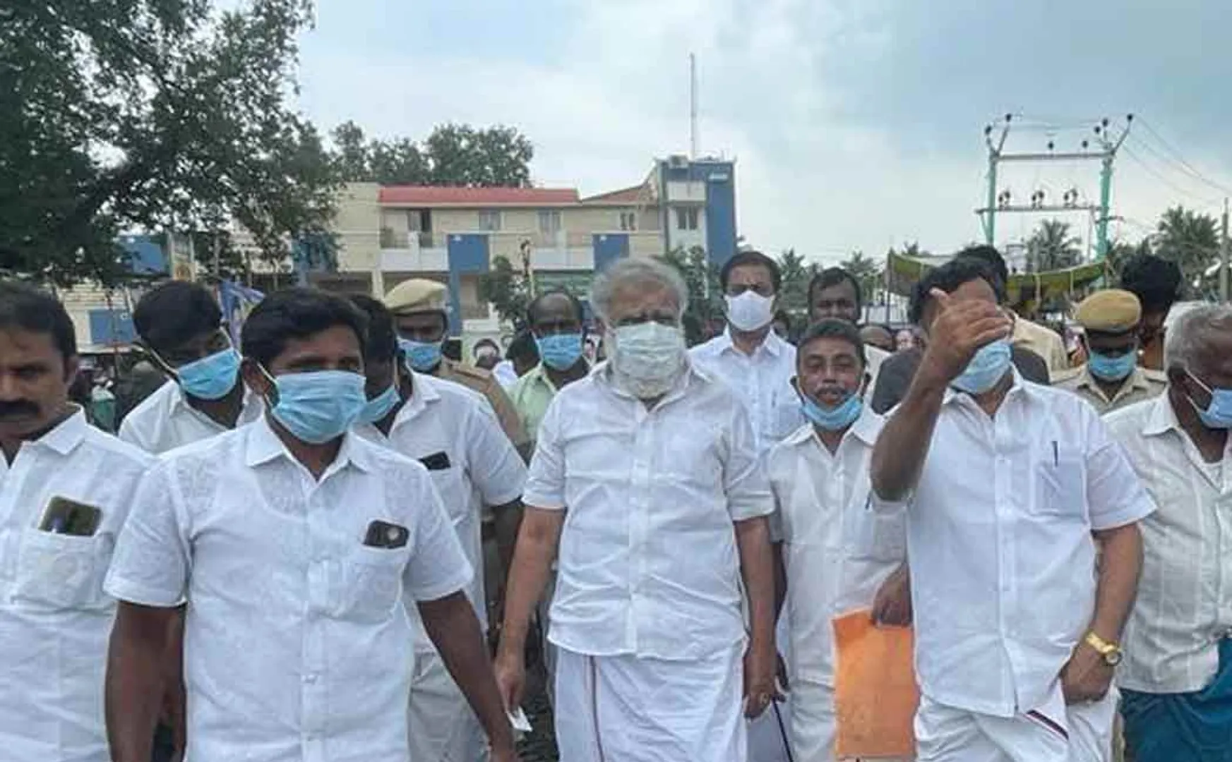 “The laid-back bus station; Commencement of works in DMK regime ”- I. Periyasamy  