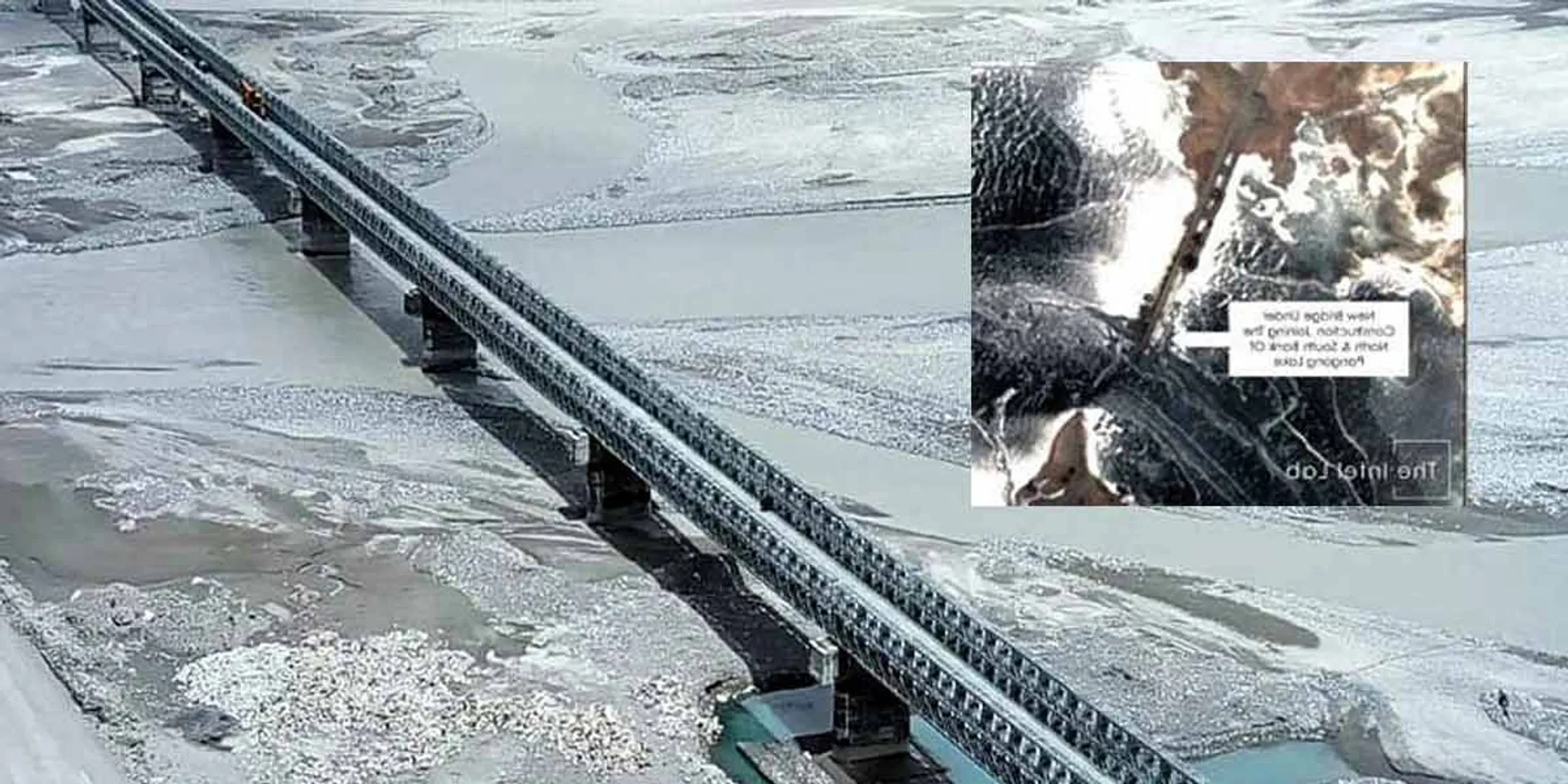  China to build bridge over Ladakh...
