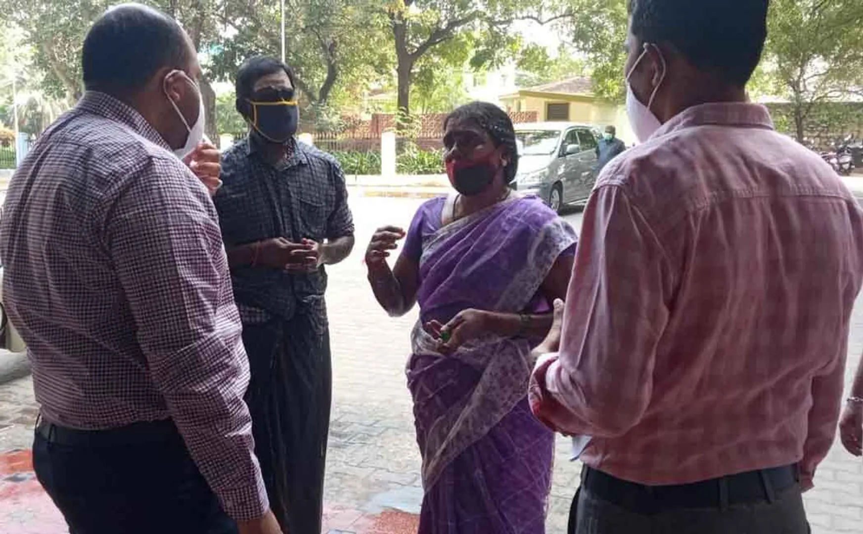 erode district collector couple incident police investigation 