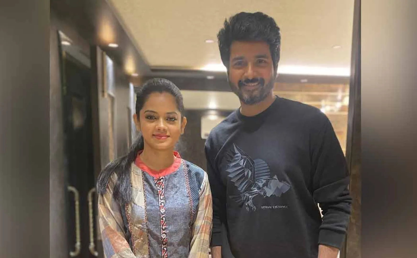 big boss fame anitha sampath joining sk20 movie