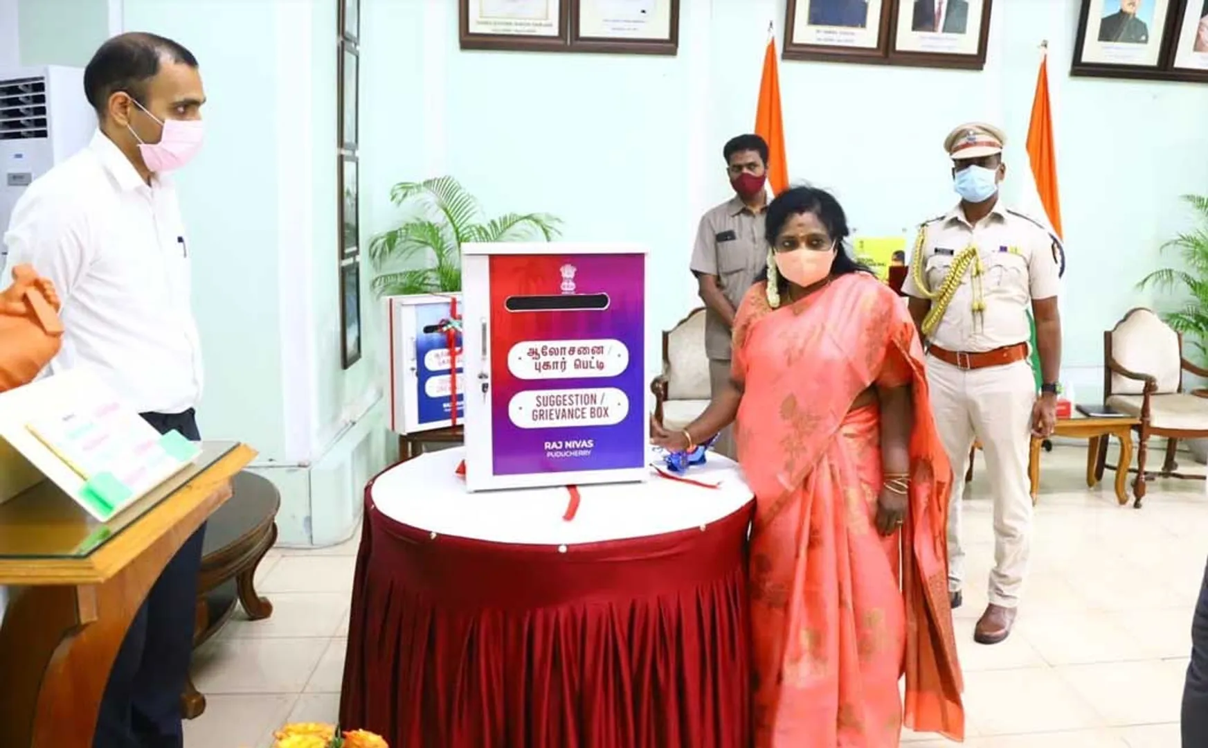Deposit Complaints Boxes in the House of Deputy Governors!