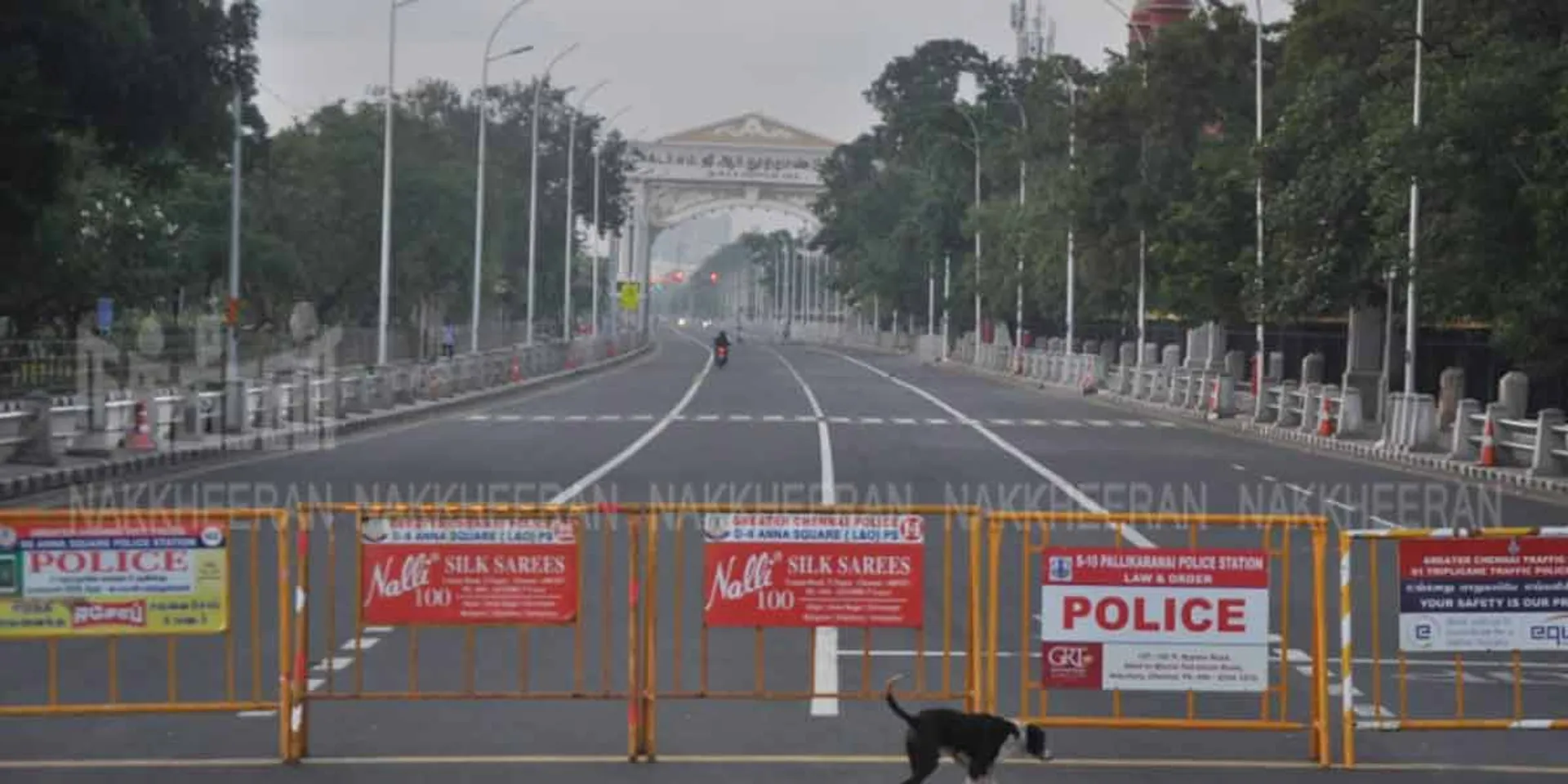 Complete Lockdown in Tamil Nadu .... Deserted roads ... (Pictures)