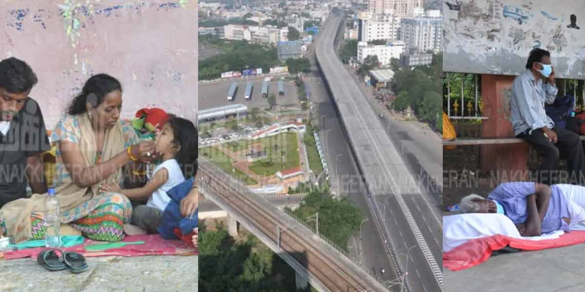 Deserted Chennai flyovers ... (Pictures)