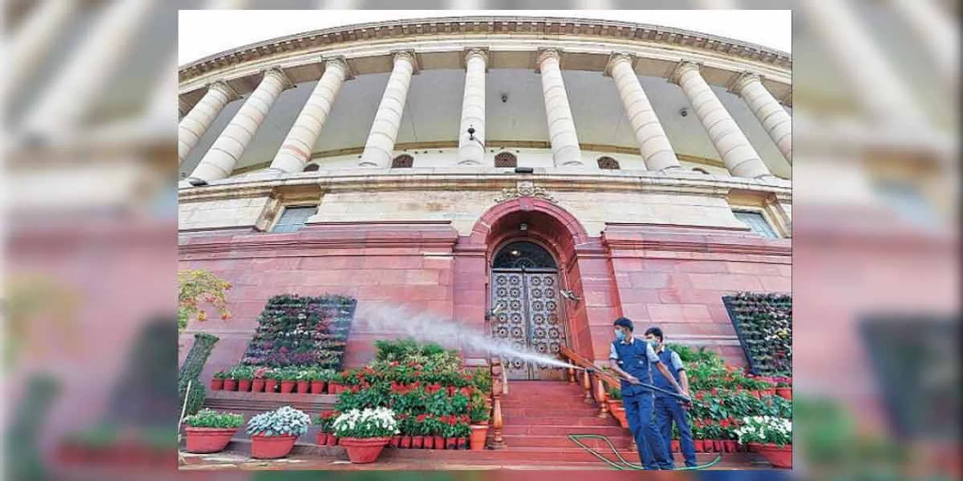 Corona for 402 parliament staffs ...!