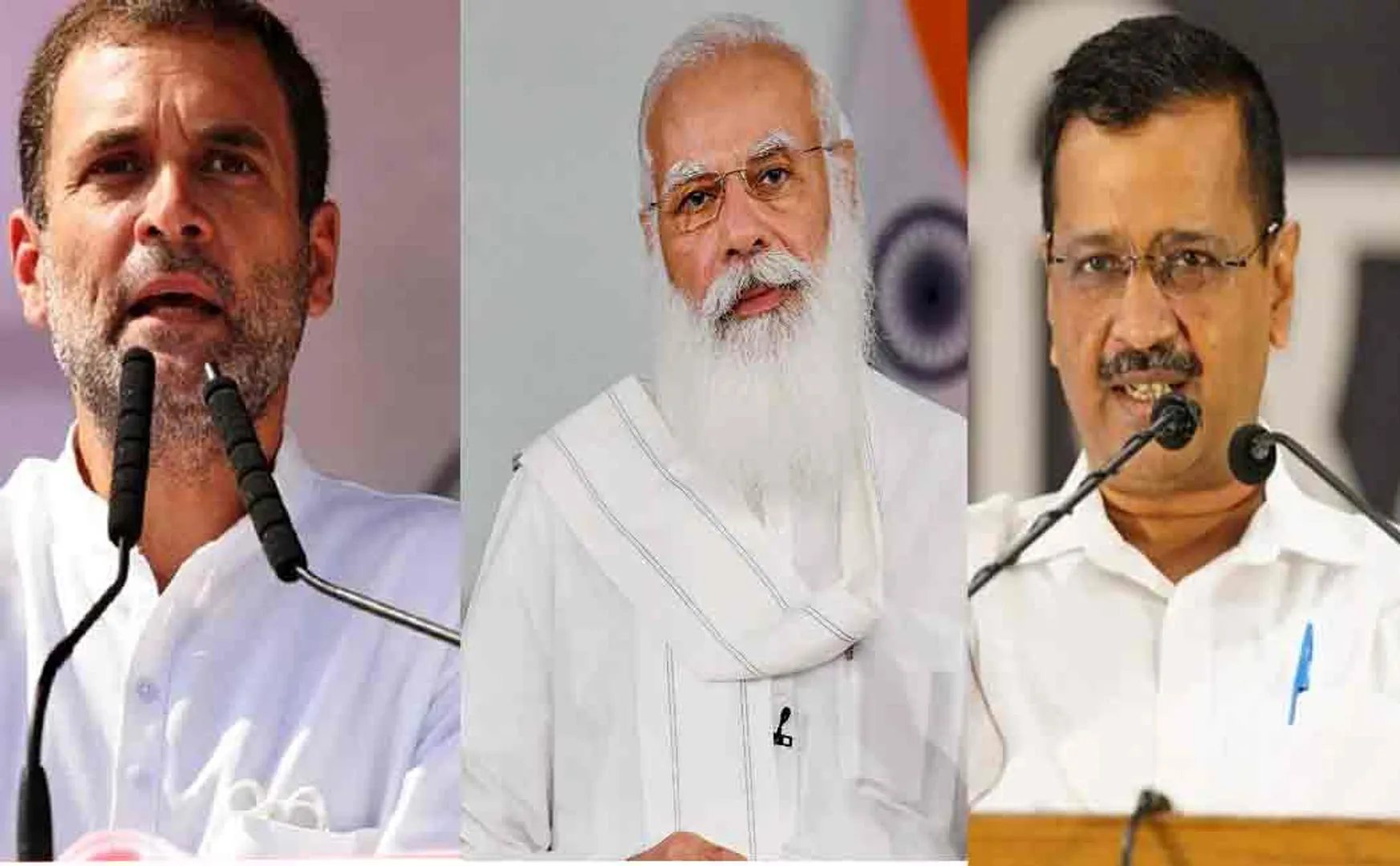 rahul - modi - kejriwal 