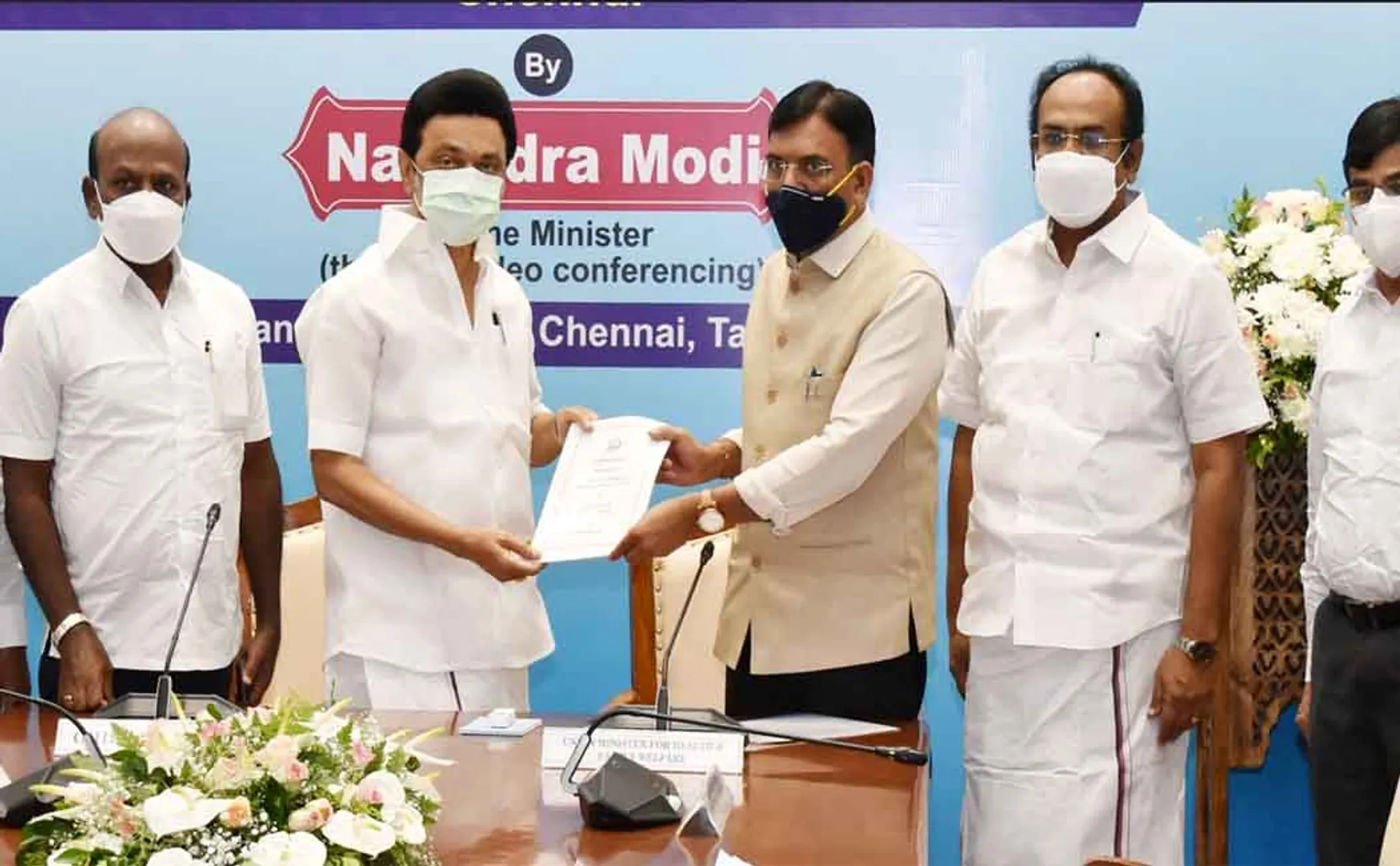 Federal ministerial requests contained   The petition was filed by the Chief Minister of Tamil Nadu MK Stalin