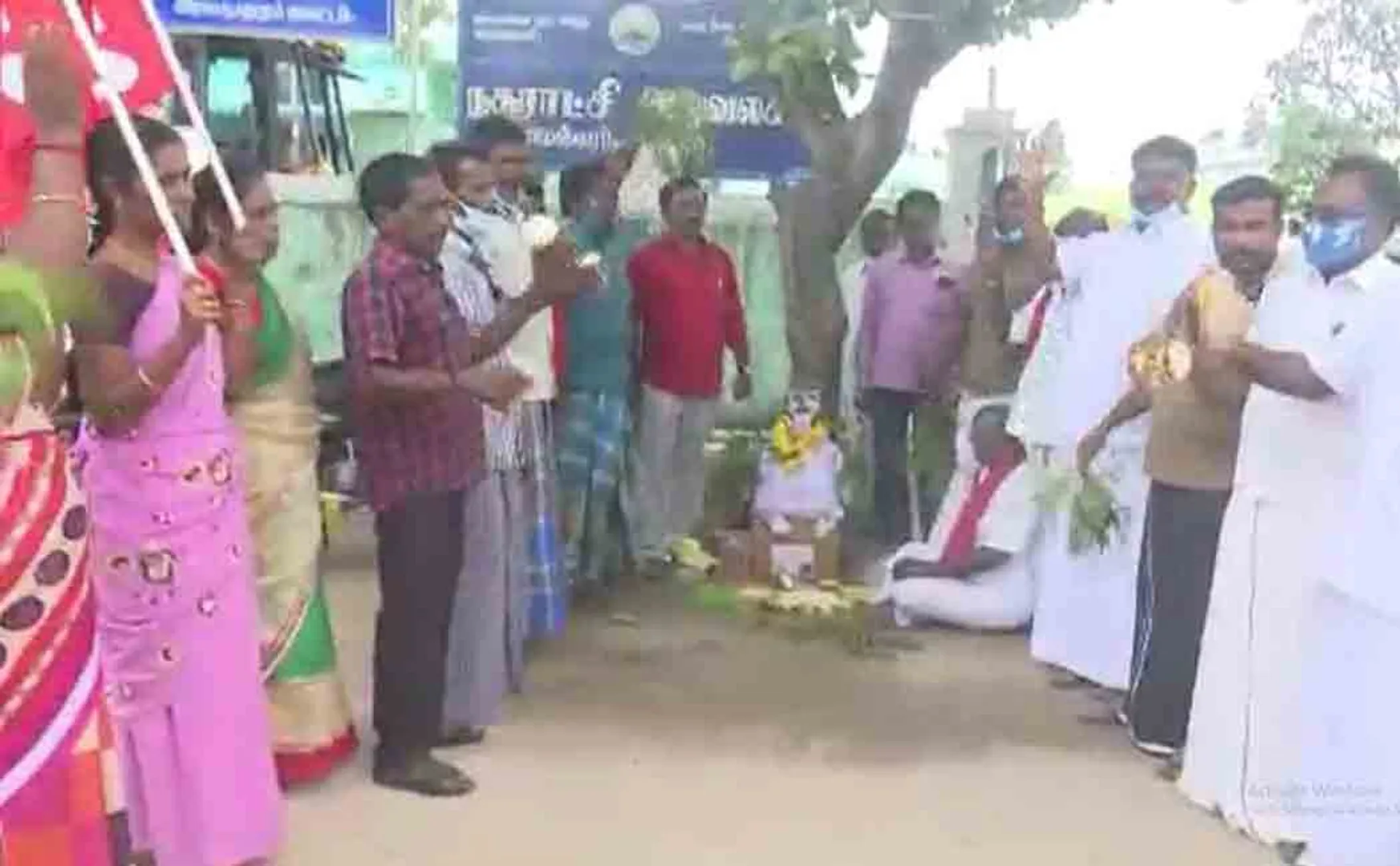 Communist Party Struggle in Rameswaram municipality