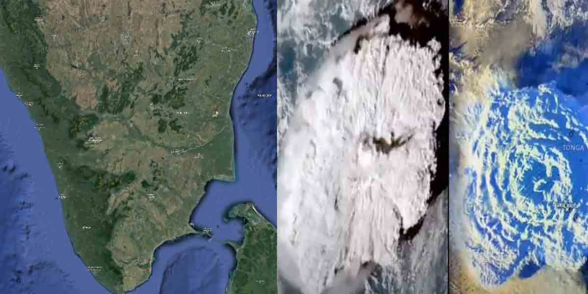 Chennai feels the eruption of the Tongo volcano!