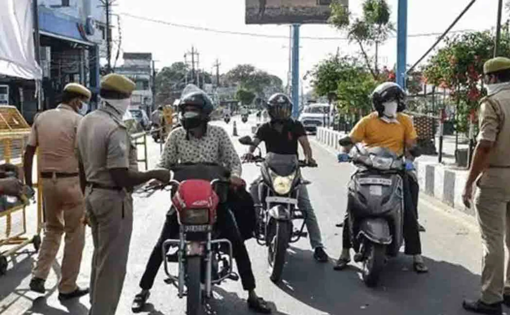 Sunday curfew: Rs 21 lakh fine collected in Trichy!