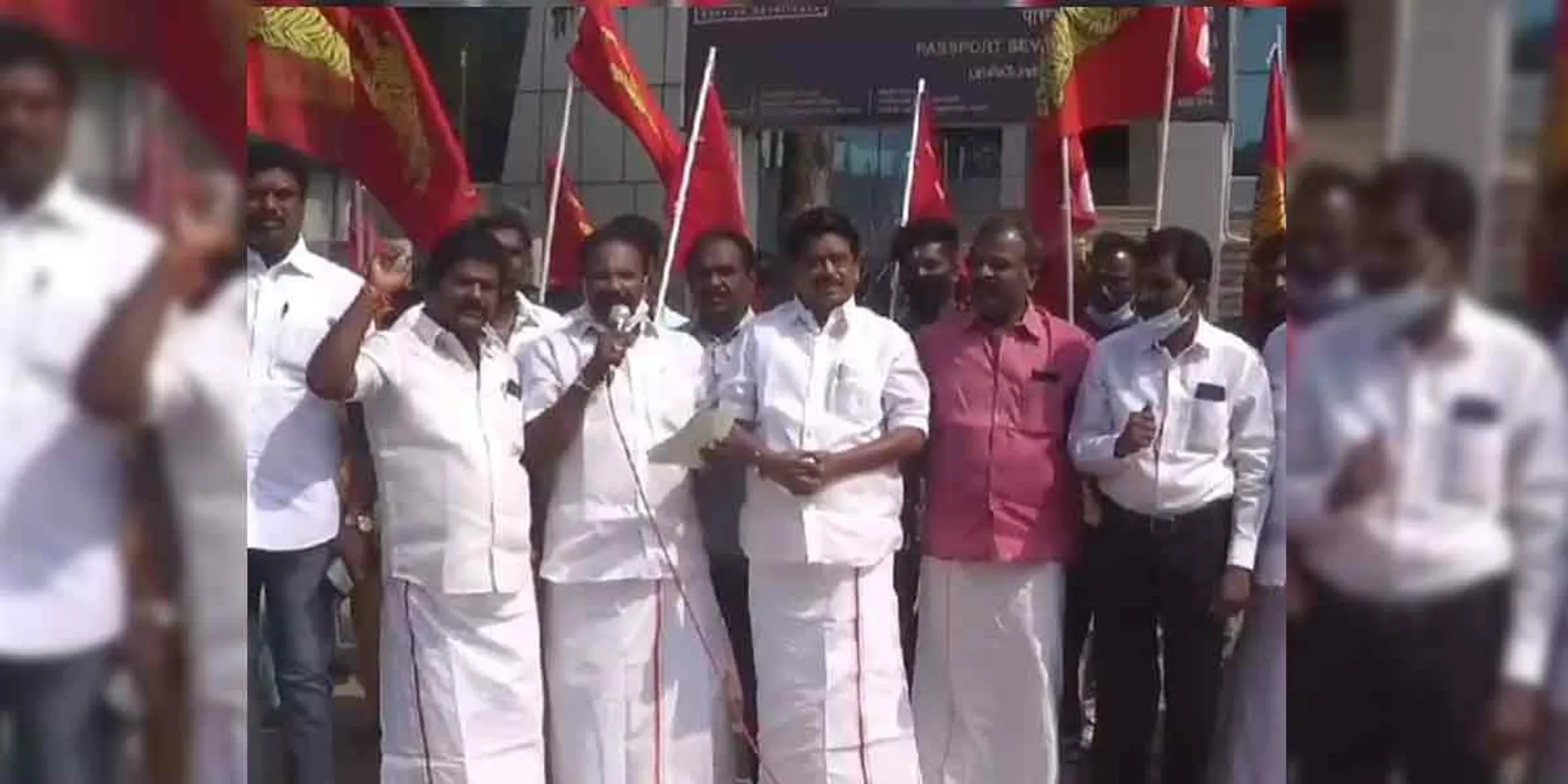Rejected Tamil Nadu vehicles ... Forward Bloc Party struggel in Madurai!