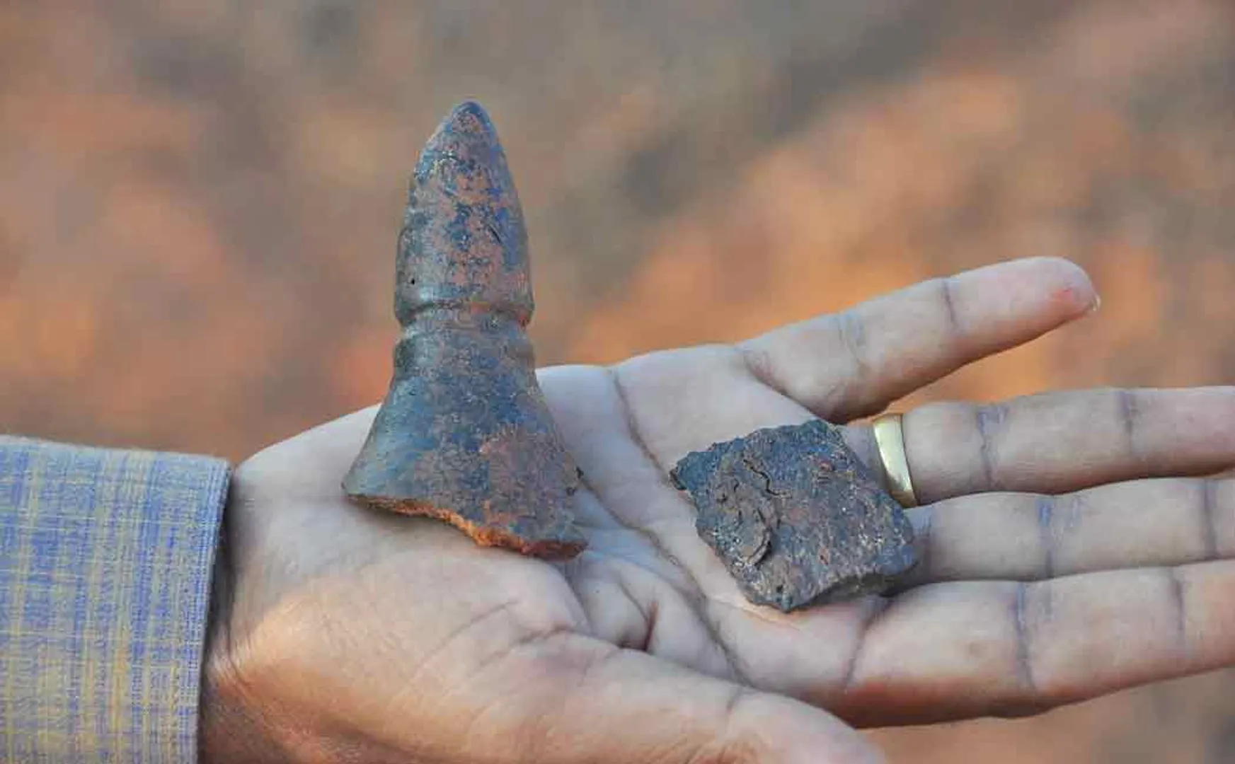 "Archaeologist is very happy to have iron remains" - Archaeologist Founder