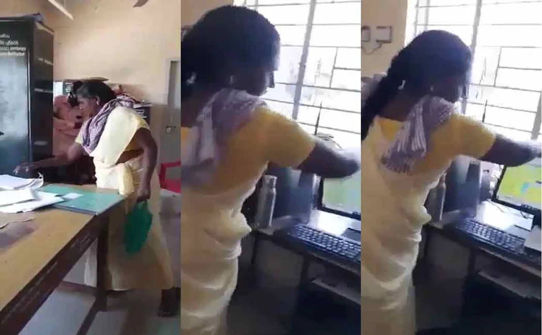  The teacher involved in the riot