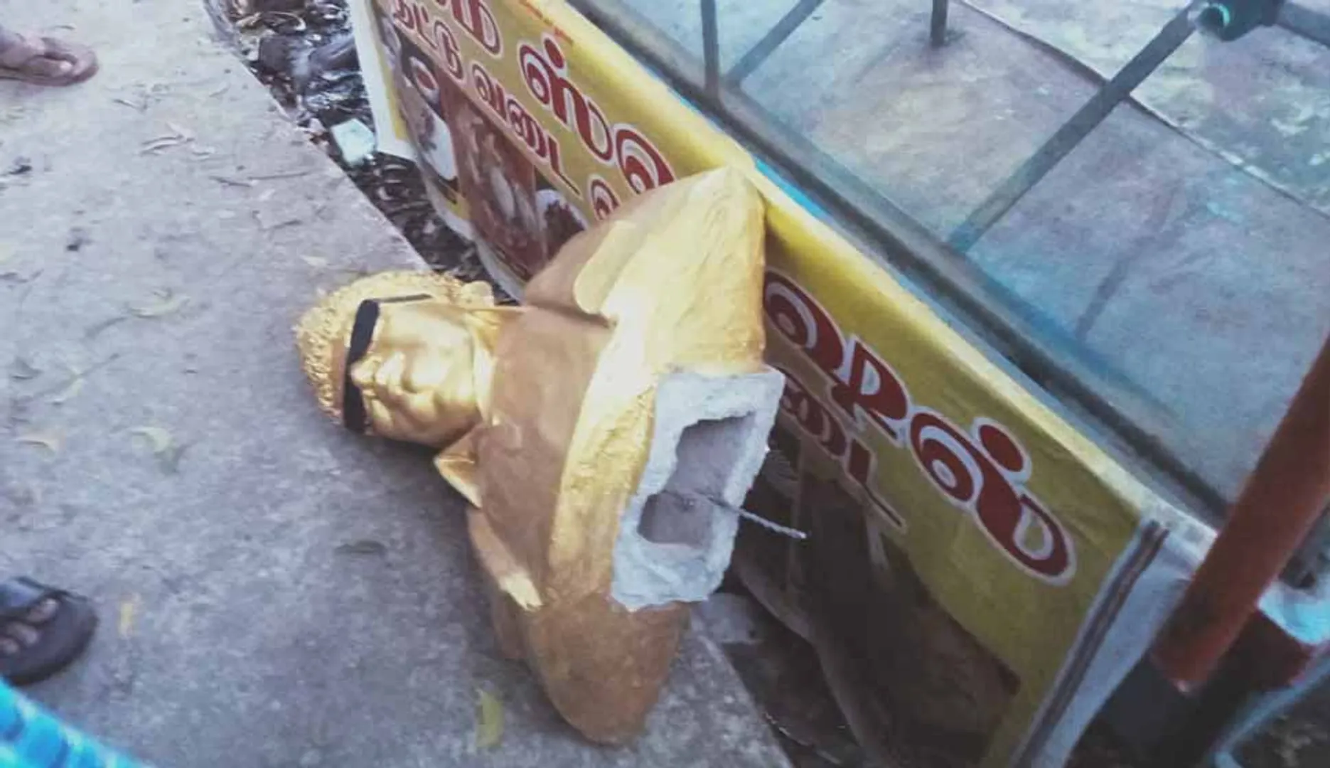 THNAJAI MGR STATUE INCIDENT POLICE INVESTIGATION 