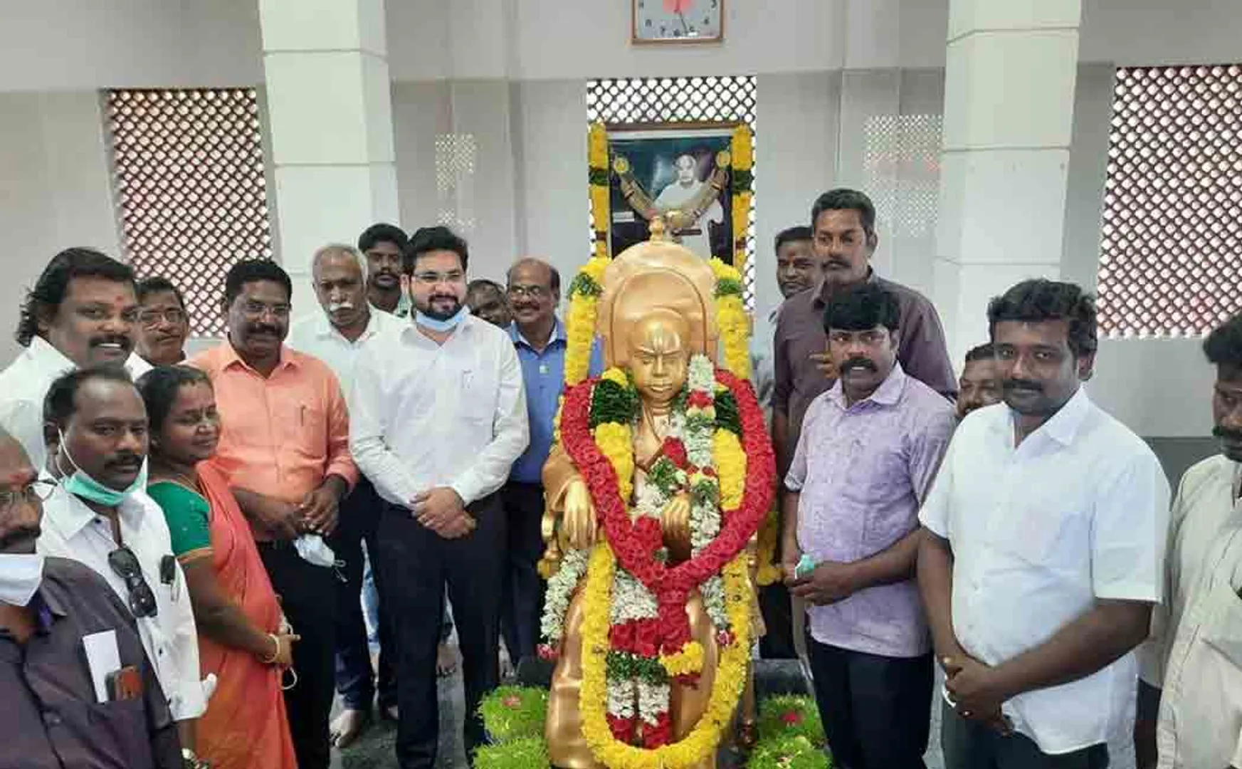 Sakajananda 132nd Birthday Celebration .. District Collector, MLAs pay homage  