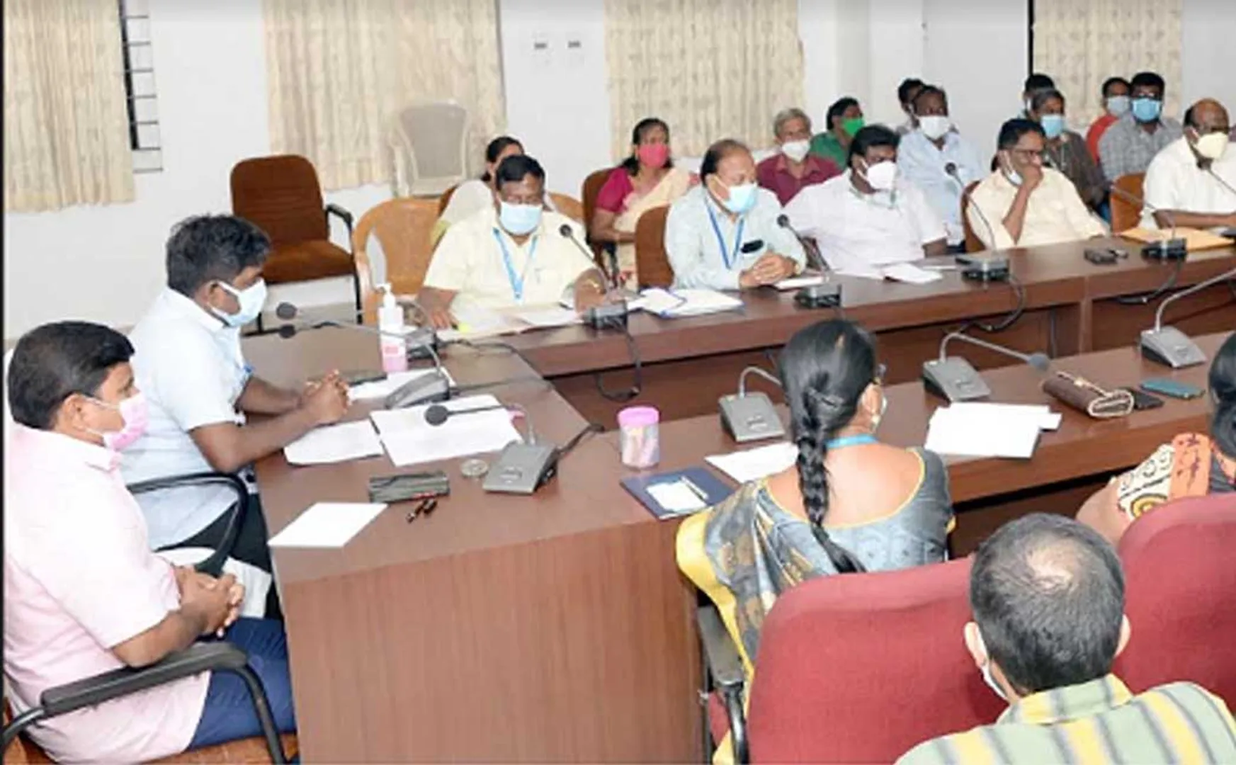 Urban Local Government Election Consultative Meeting in Salem Corporation!